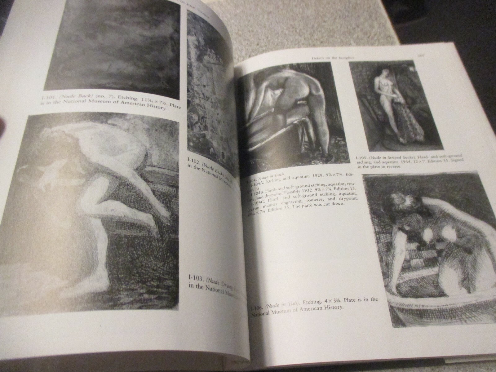 THE PRINTS OF EMIL GANSO, Donald E. Smith – 1997 bio B&W some color scarce DJ