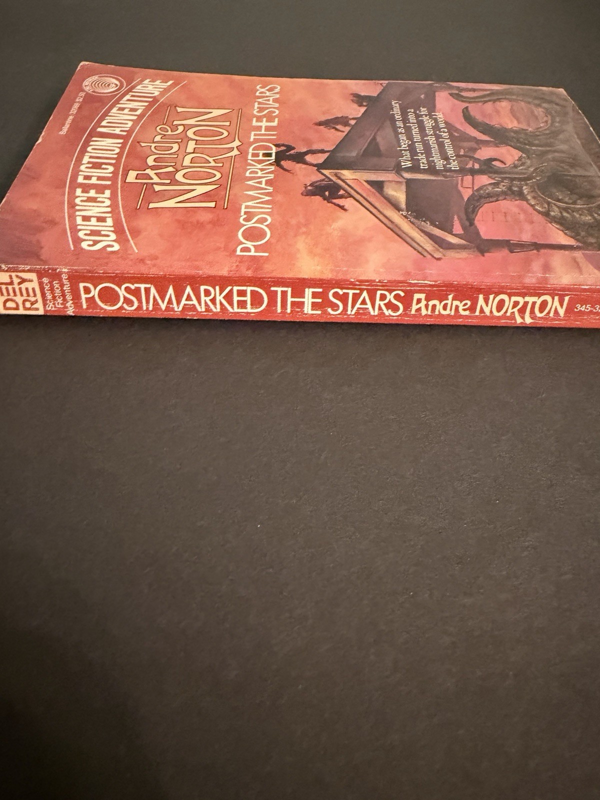 POSTMARKED THE STARS ANDRE NORTON JAN 1985 FIRST BALLANTINE BOOKS PB