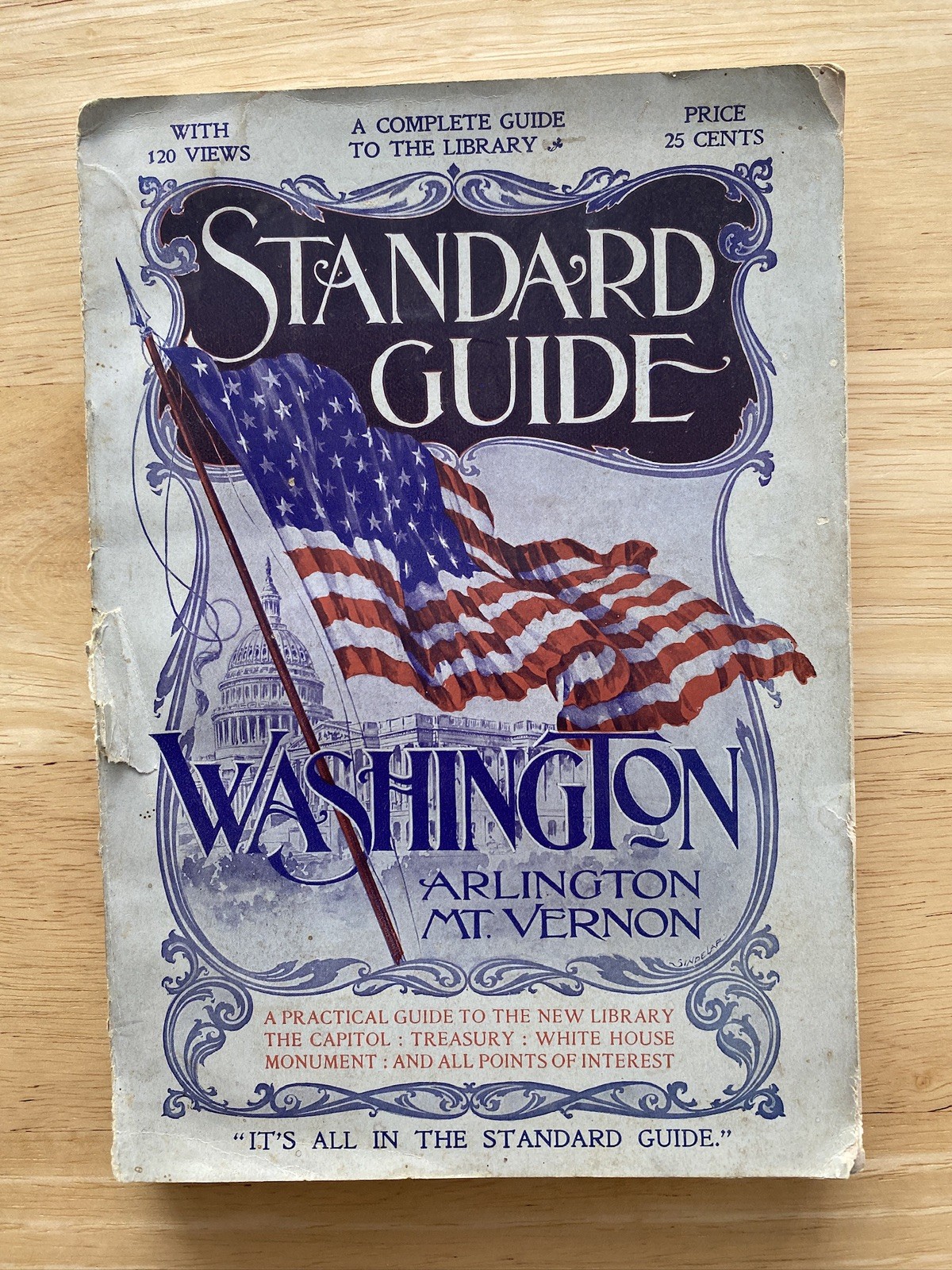 WASHINGTON – ARLINGTON – MT. VERNON STANDARD GUIDE by Charles B. Reynolds SC