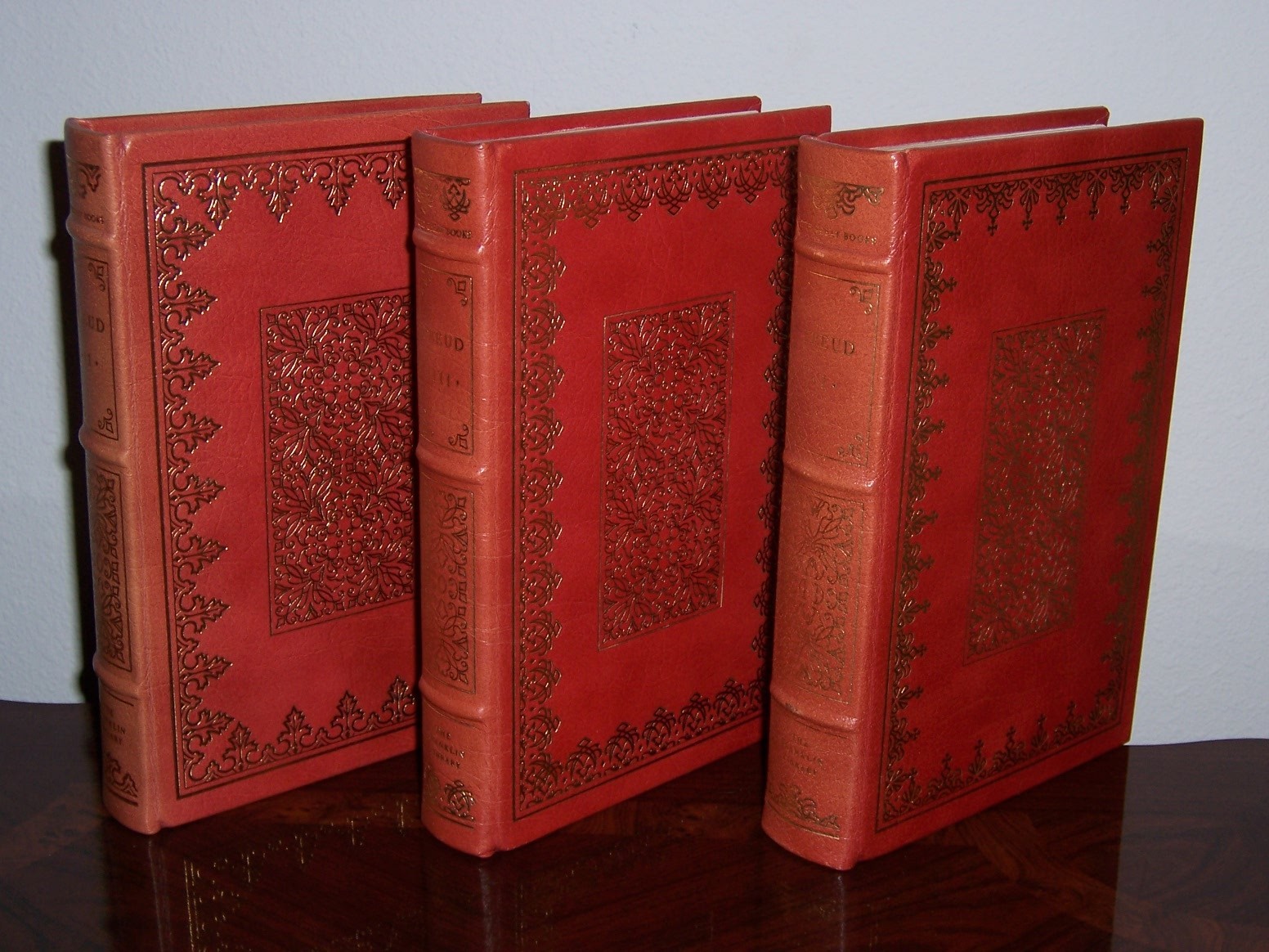 Franklin Library Sigmund Freud Major Works 3 vols – 25th Annv. Great Books