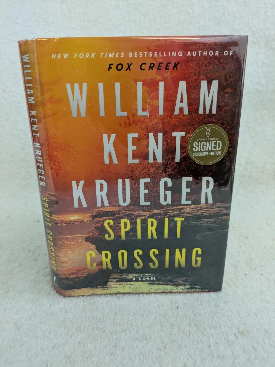 SIGNED William Kent Krueger SPIRIT CROSSING 2024 Atria Books, NY 1st/1st