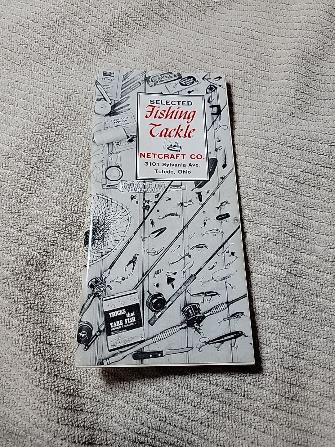 1955 Selected Fishing Tackle Netcraft Company Toledo, Ohio