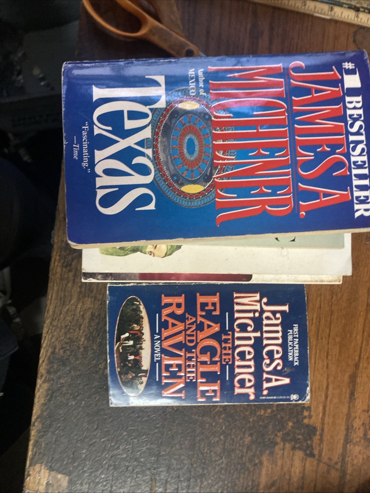 James Michener five book Lot