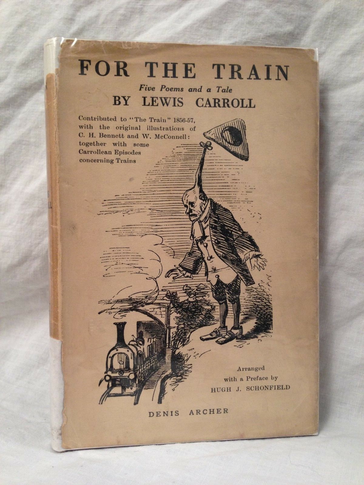 Lewis Carroll – For The Train – 1st/1st 1932 Denis Archer in Jacket, Illustrated