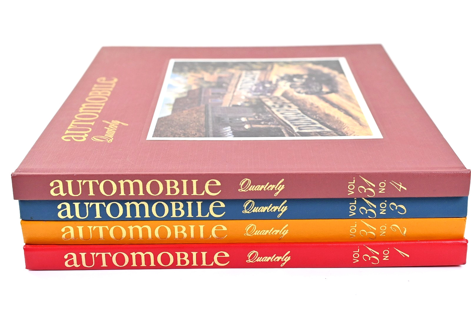 VTG Automobile Quarterly Vol 31 Complete Set 4 HC Books Car History
