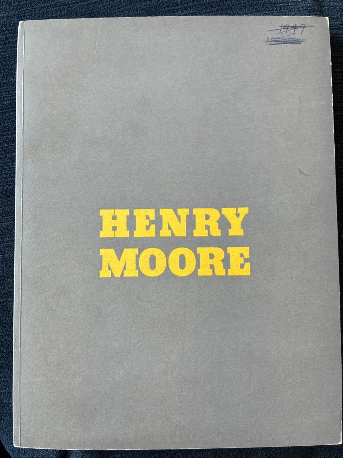 Henry Moore The Museum of Modern Art 1946 Exhibition Book HC Modern Art Museum
