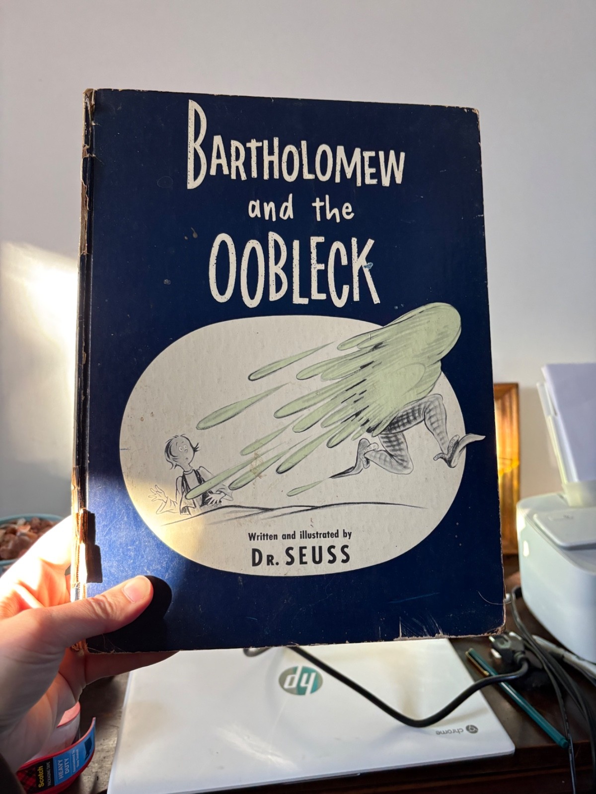 Rare Dr Seuss HC BARTHOLOMEW AND THE OOBLECK 1st Edition 1949