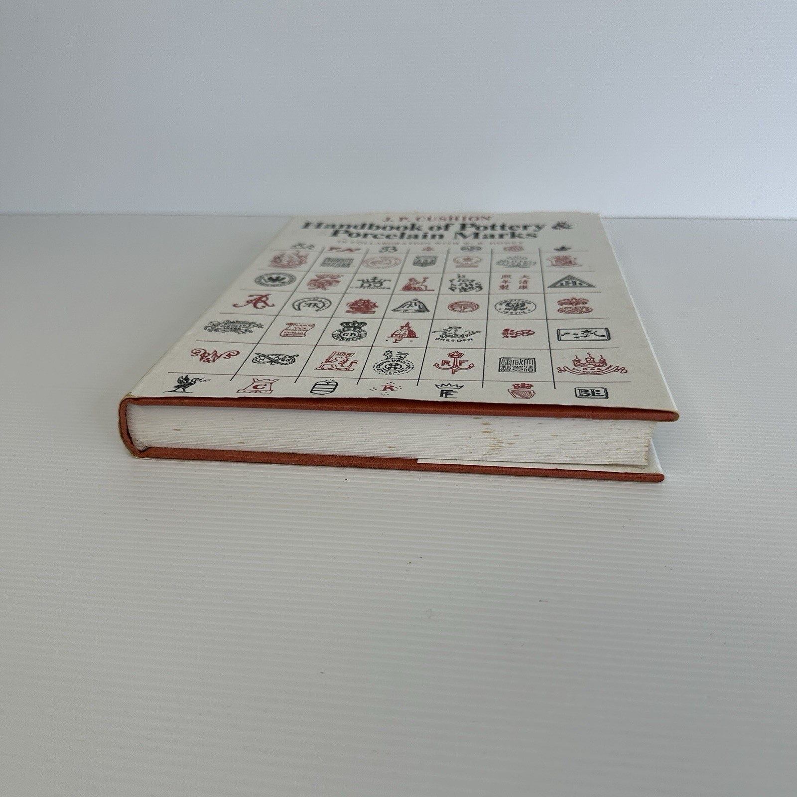Handbook of Pottery and Porcelain Marks – Cushion, J. P. and W. B. Honey
