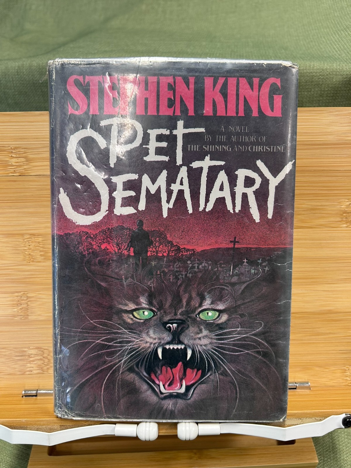 Pet Sematary by Stephen King BCE Book Club Edition 1983 HC/DJ