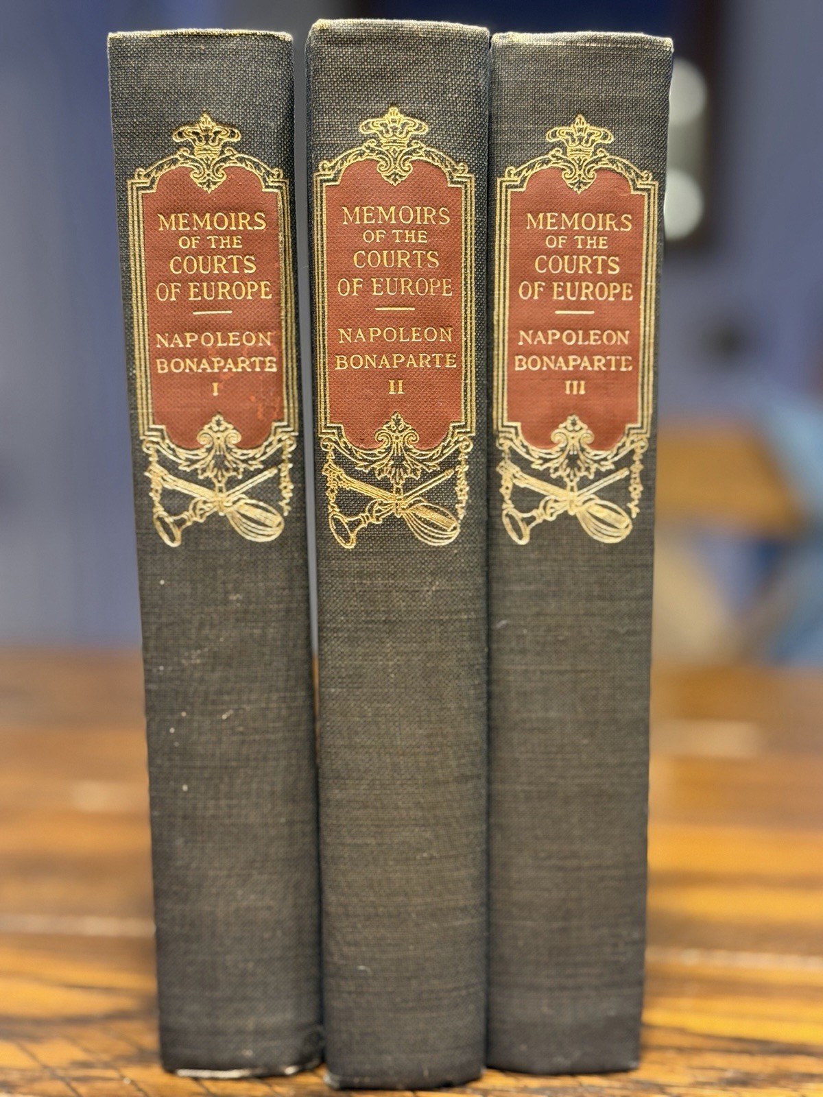 Memoirs of Napoleon Bonaparte Courts of Europe Vol 1-3 1910 P.F. Collier HC Set