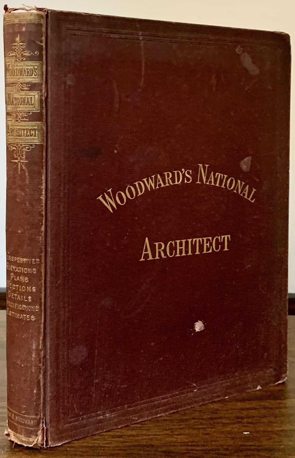 Geo W Woodward / Woodward’s National Architect Containing 1000 Original 1st 1869