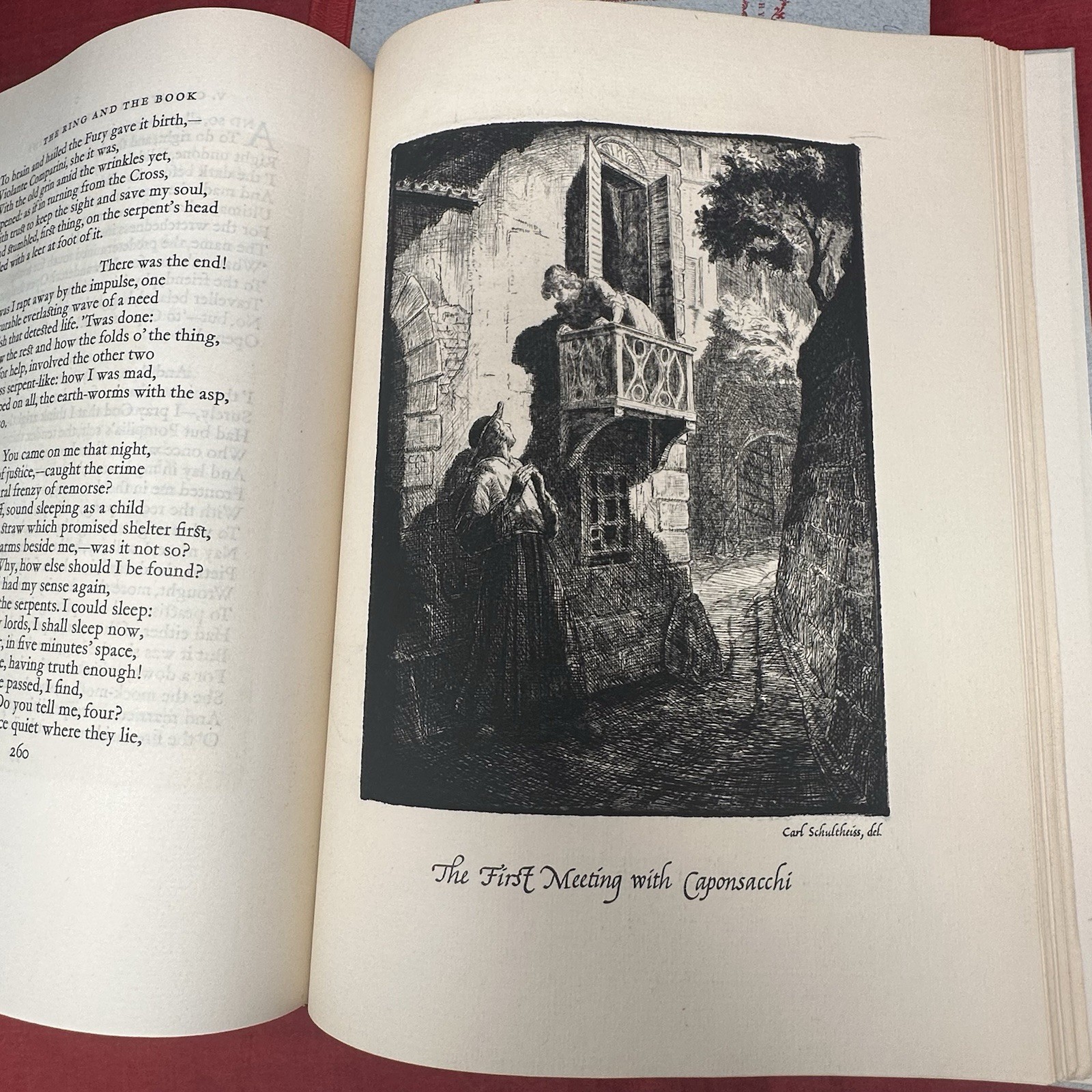 Robert Browning – The Ring and the Book Limited Editions Club 1949 in Slipcase