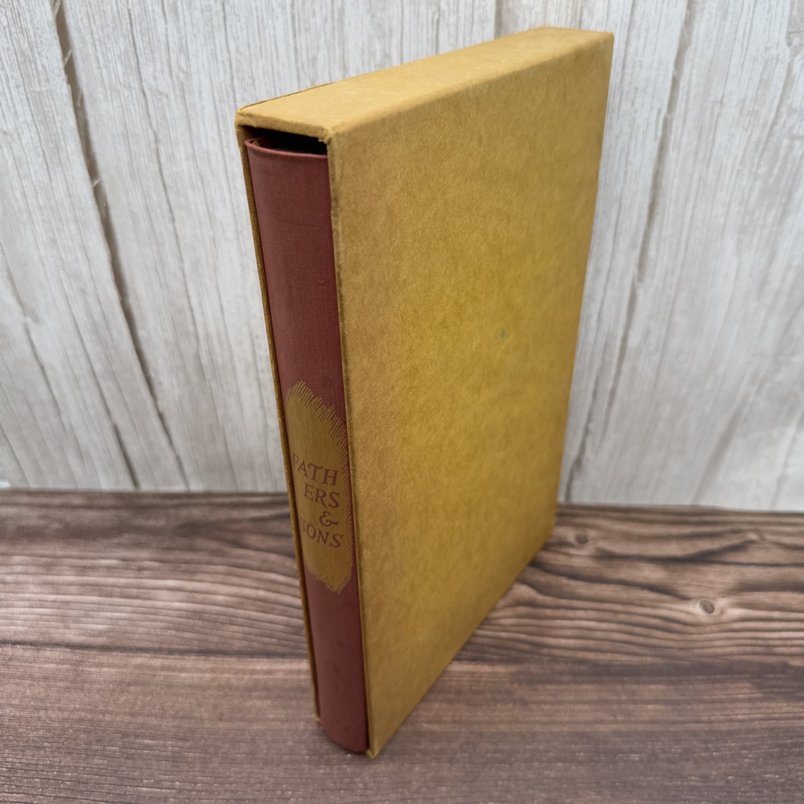 Fathers and Sons Ivan Turgenev 1941 Heritage Press HC With Slipcase Classic