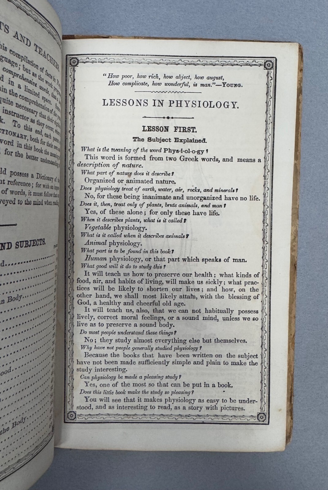 „Wouldst Know Thyself“ – 1858 – Jane Taylor – Victorian Era Physiology Book