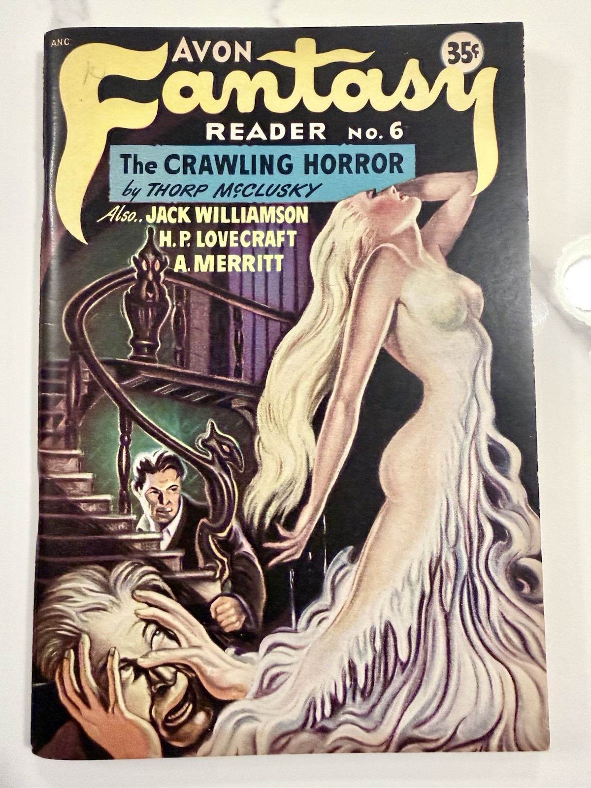 1948 Avon Fantasy Reader No. 6 H.P. Lovecraft Beyond the Wall of Sleep VG+
