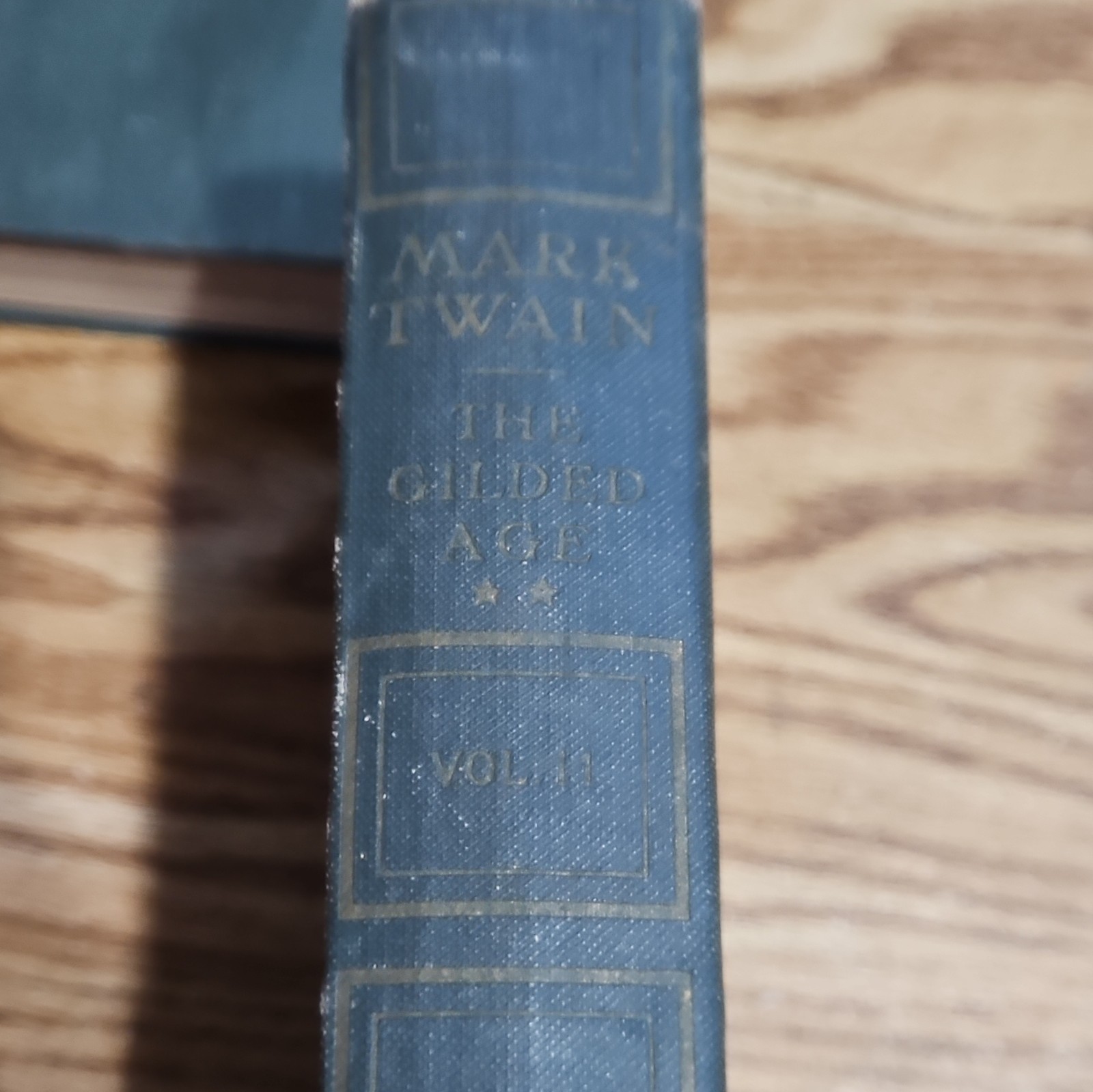 Mark Twain & Charles Dudley Warner Gilded Age Vol II Illus HC Harper 1915