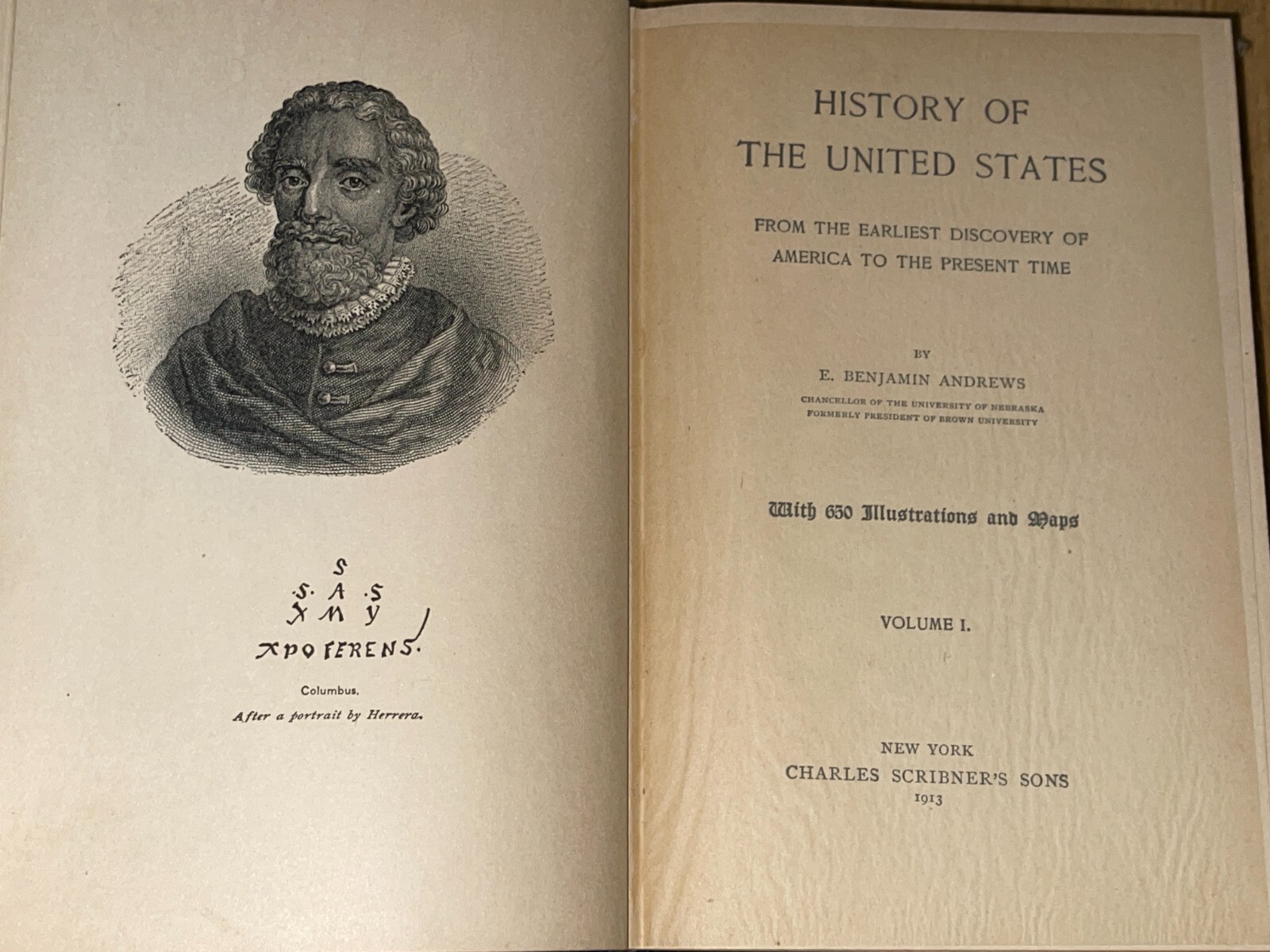 History of the United States Illustrated by E. Benjamin Andrews 6 Vol Set 1913