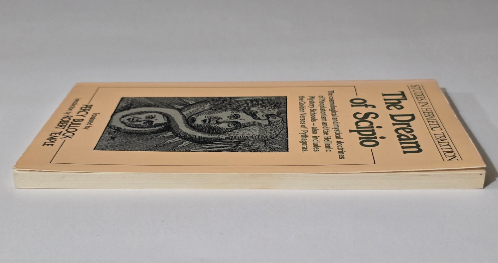 THE DREAM OF SCIPIO OCCULT 1983 AQUARIAN PRESS PERCY BULLOCK VTG MAGIC HERMETIC
