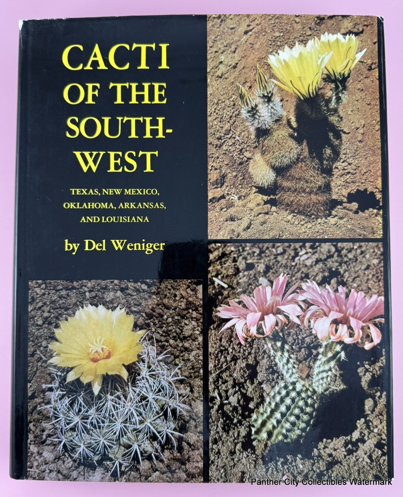 1978 Cacti Of The Southwest Del Weniger Cactus Botany Texas New Mexico Oklahoma