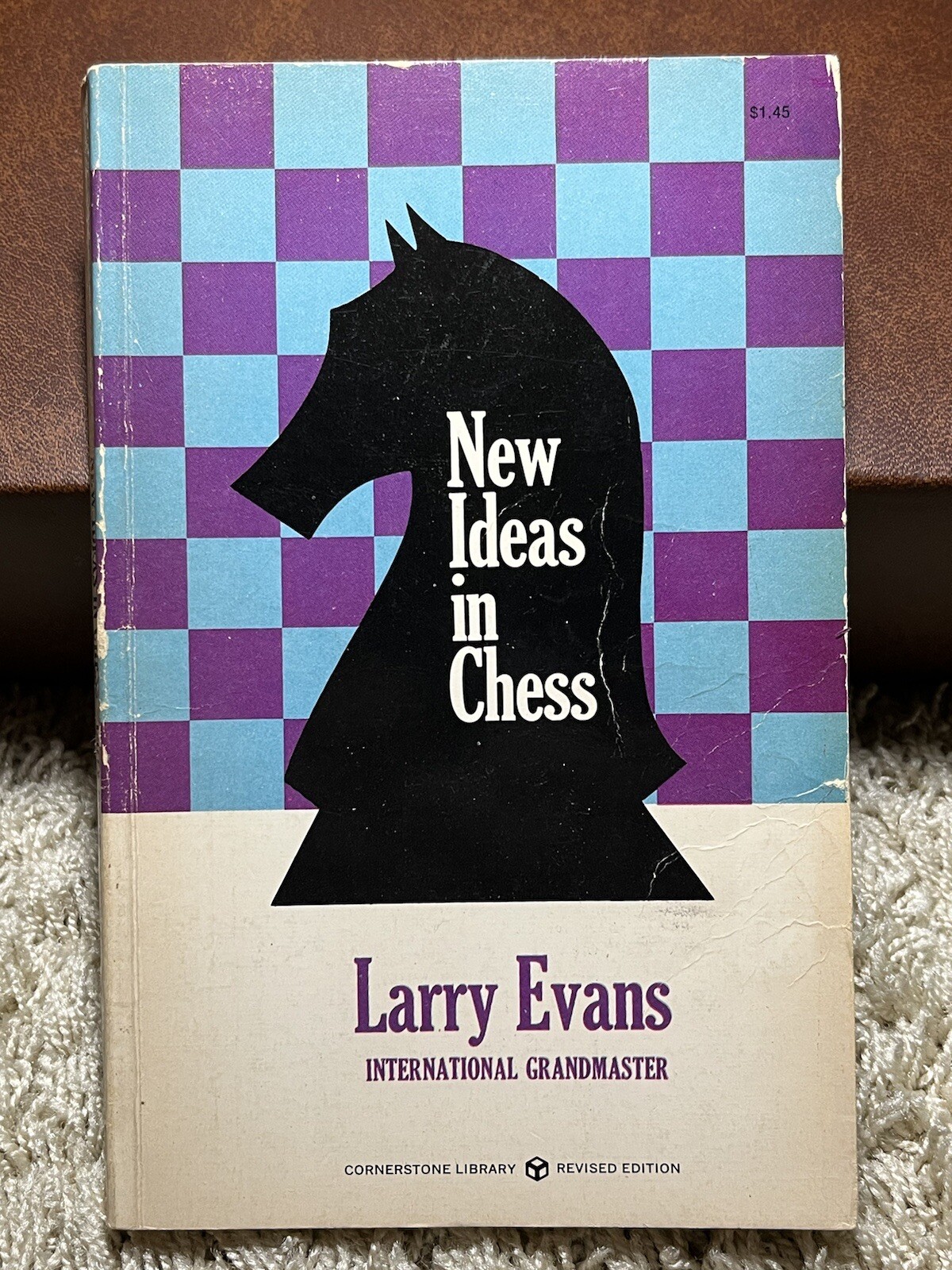 New Ideas in Chess by Larry Evans 1969 Paperback Cornerstone Library