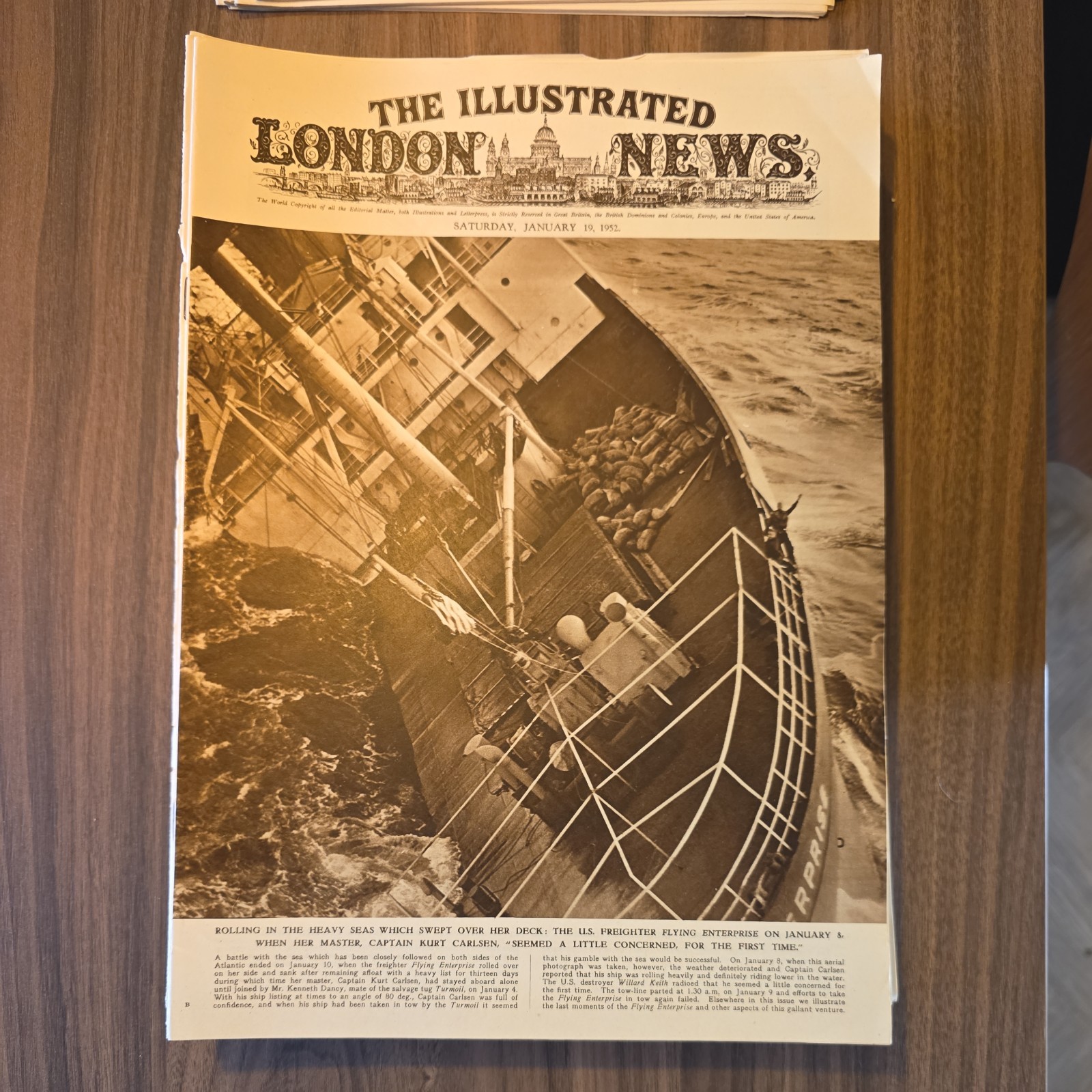 49 x The Illustrated London News – 1952 (1940’s to 60’s) – Inc Royalty Interest