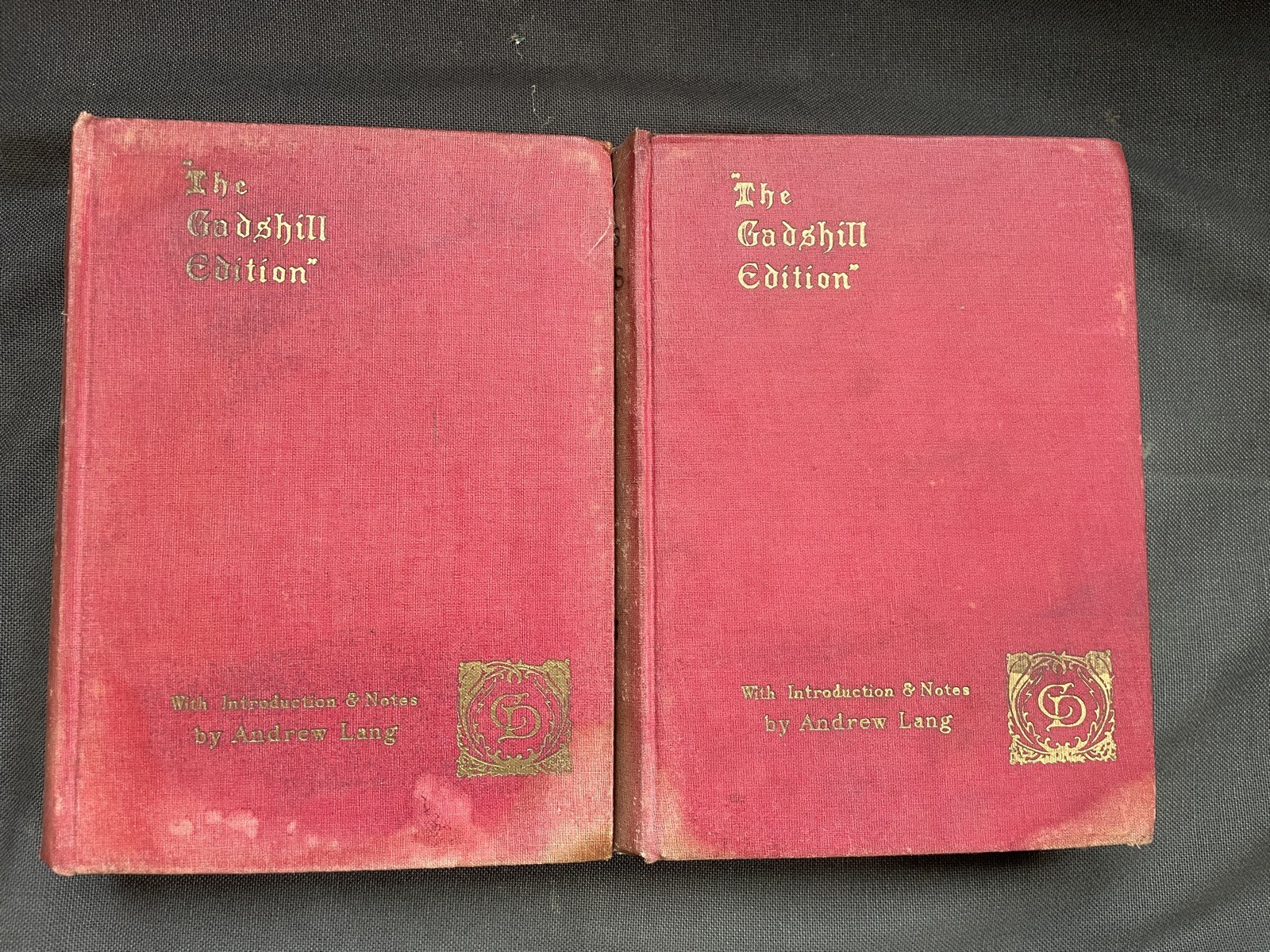 The Life of Charles Dickens Gadshill Edition John Forster Volumes 1 & II 1847-72