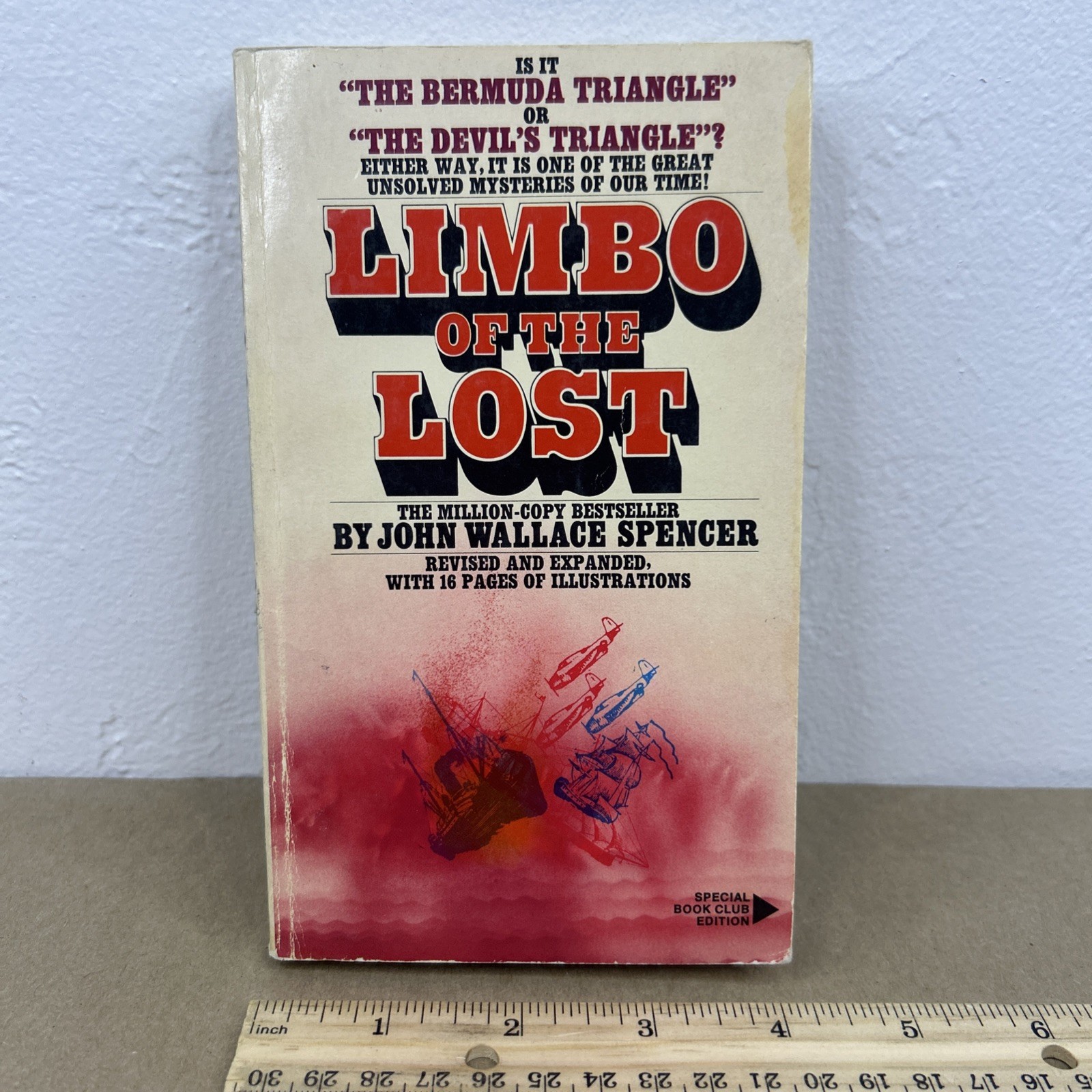 Vintage PB, Limbo of the Lost, John Wallace Spencer 1974 Bantam, Bermuda