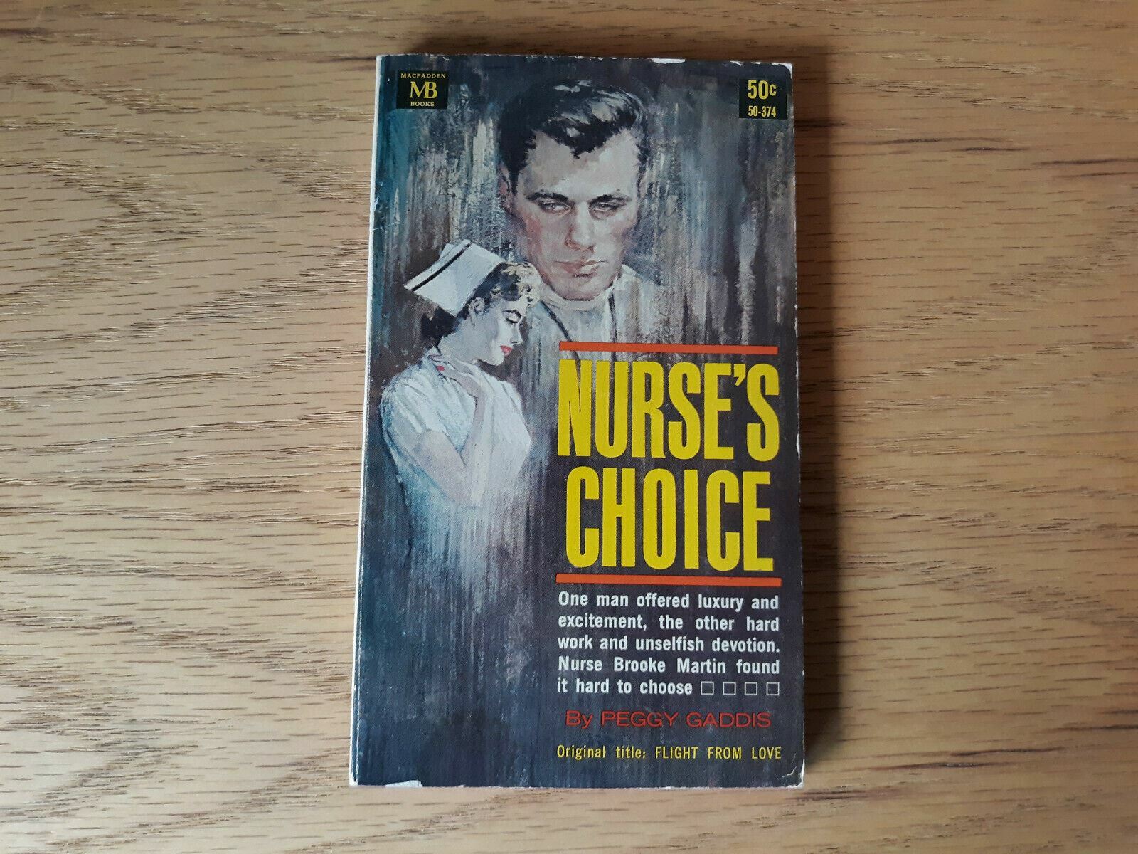 Nurse’s Choice Gaddis 1957 Macfadden Bartell PB