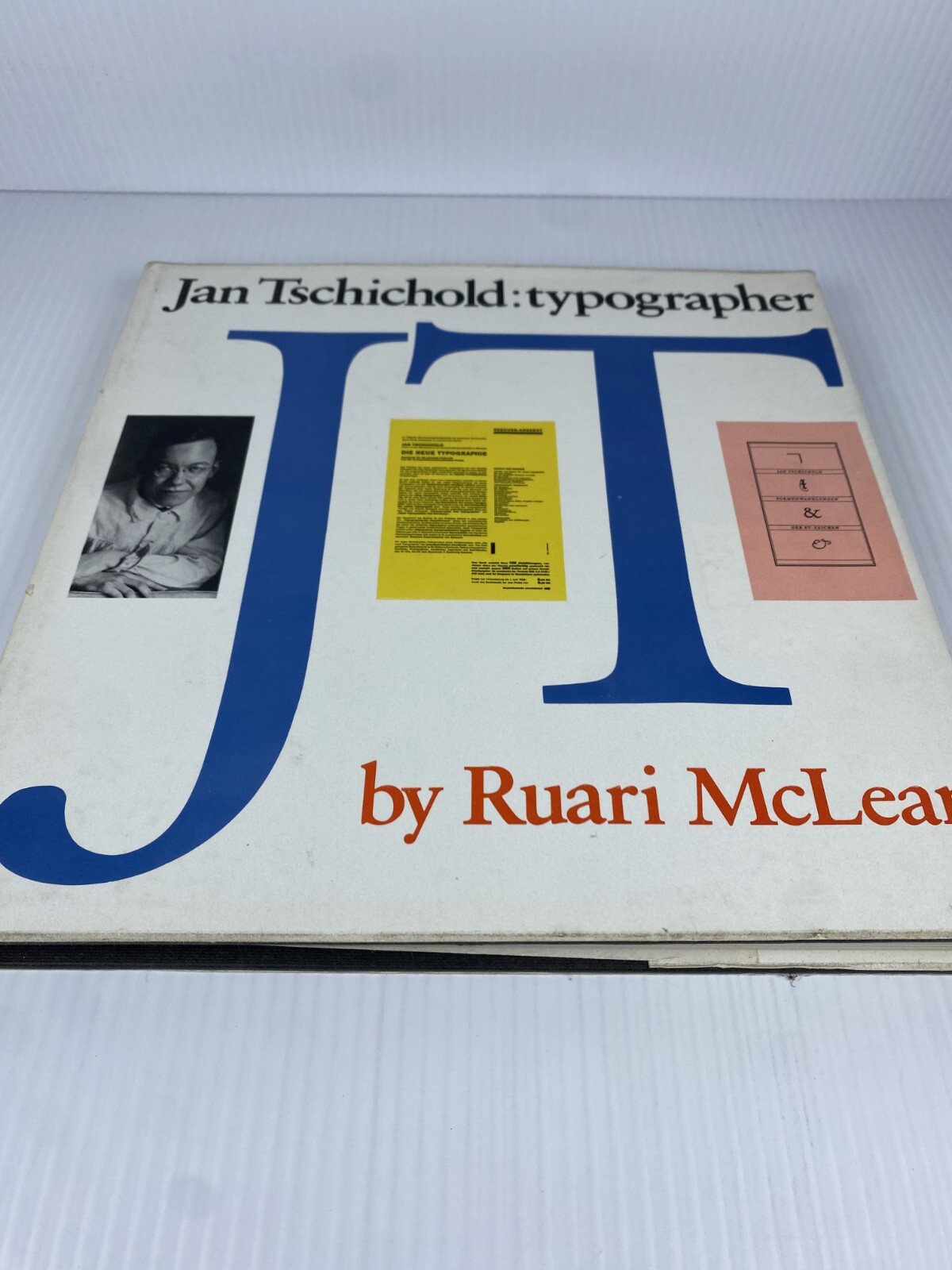 Jan Tschichold: Typographer by Ruari McLean | Lund Humphries, 1990 Hardcover