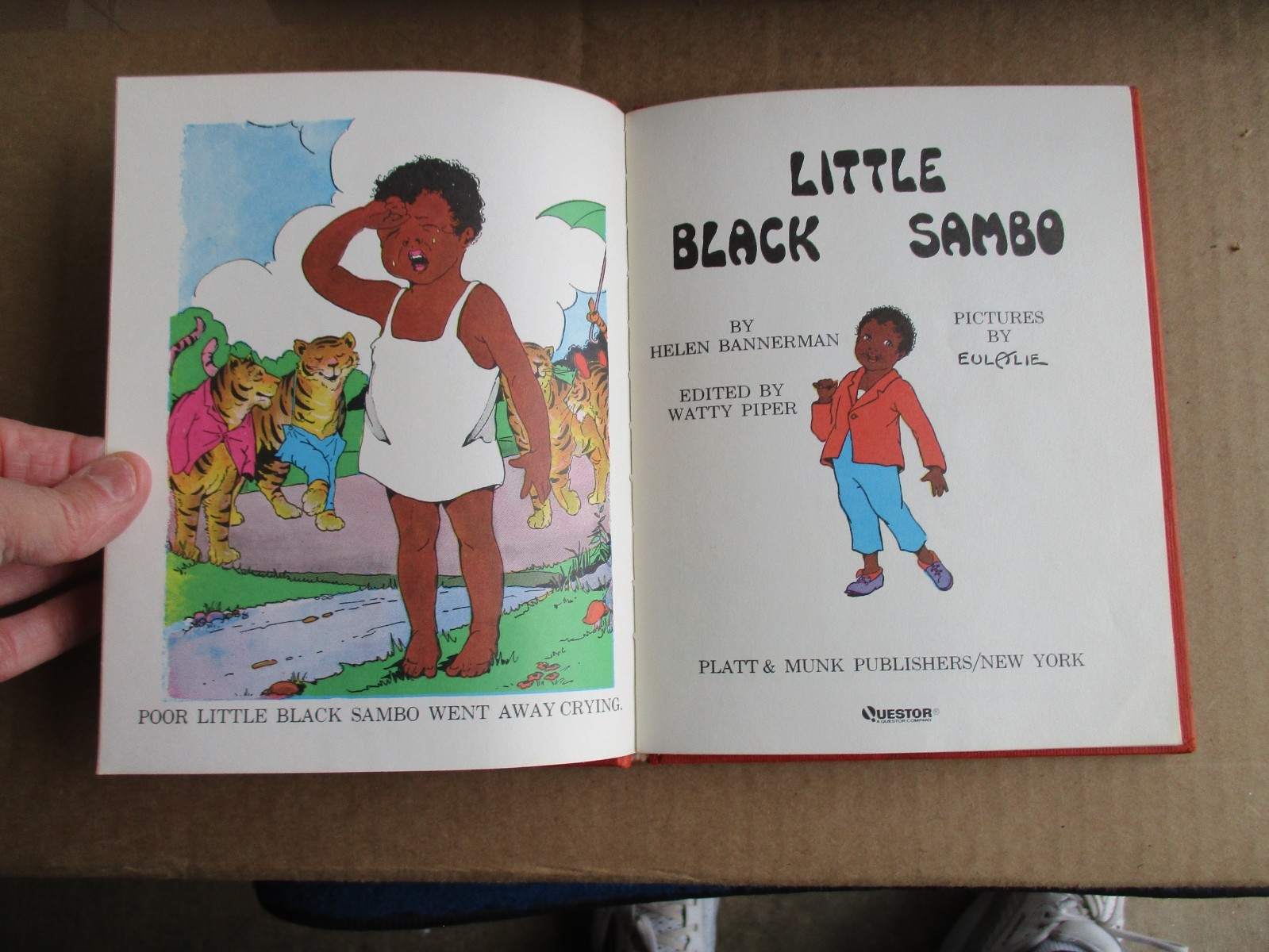 The Story of Little Black Sambo book by Helen Bannerman – 1972