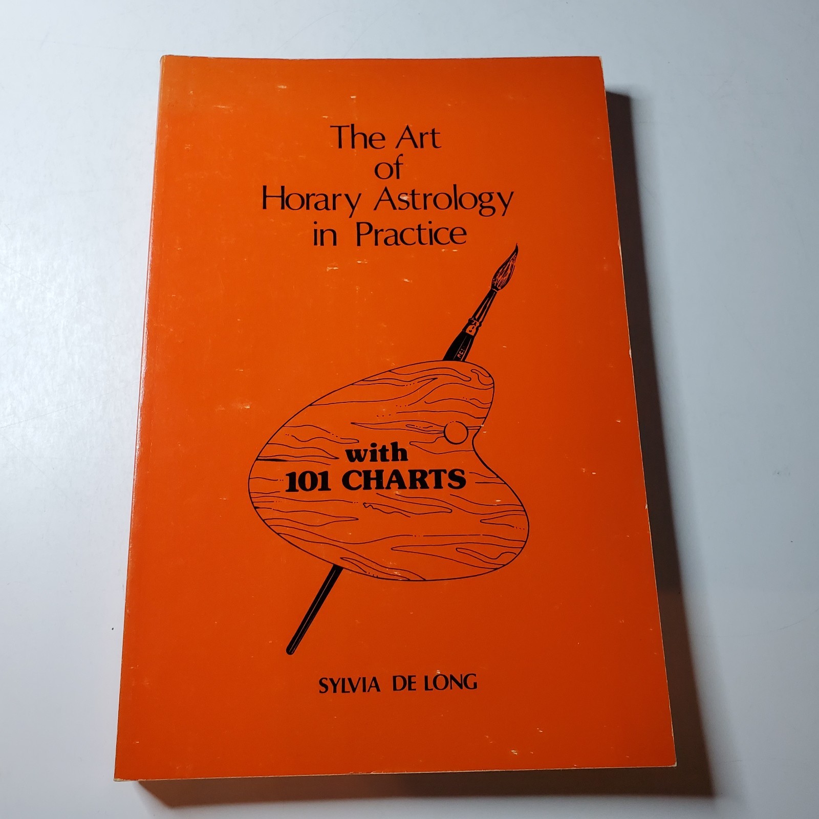 The Art of Horary Astrology in Practice Sylvia De Long 101 Charts VTG Occult PB