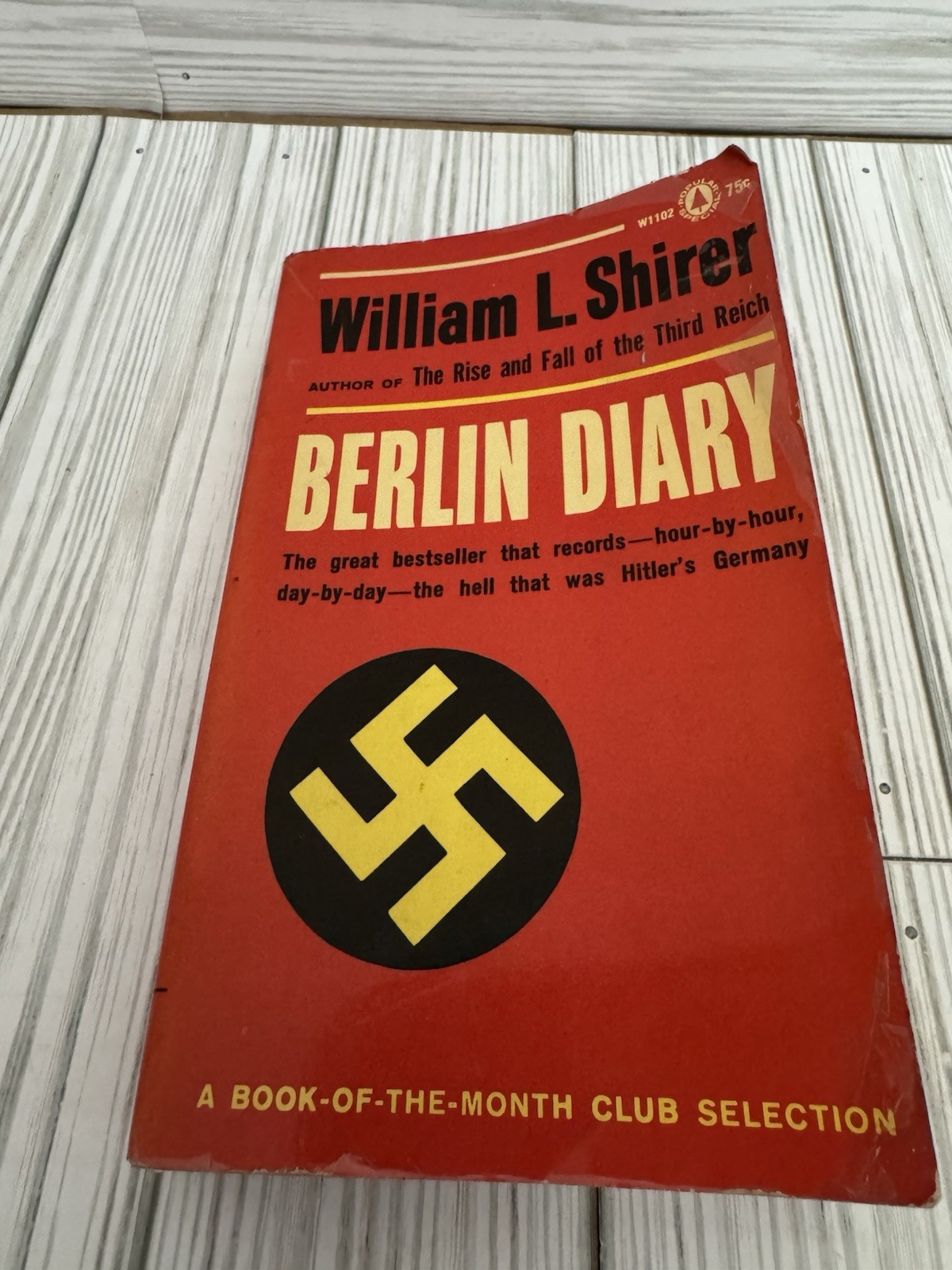 Berlin Diary William L Shirer 1961 Popular Library WWII Nazi Germany