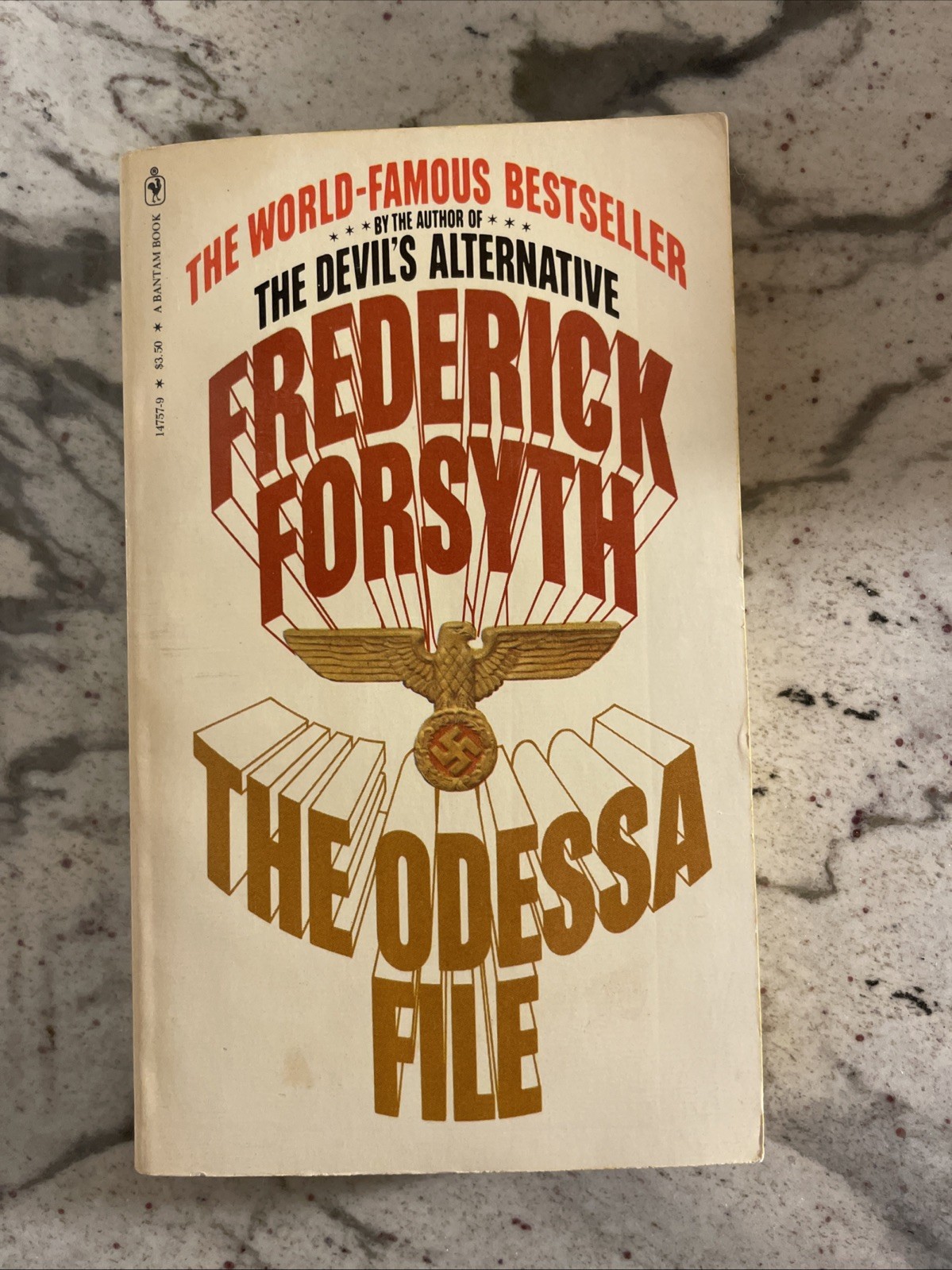 THE ODESSA FILE By Frederick Forsyth Vintage Paperback