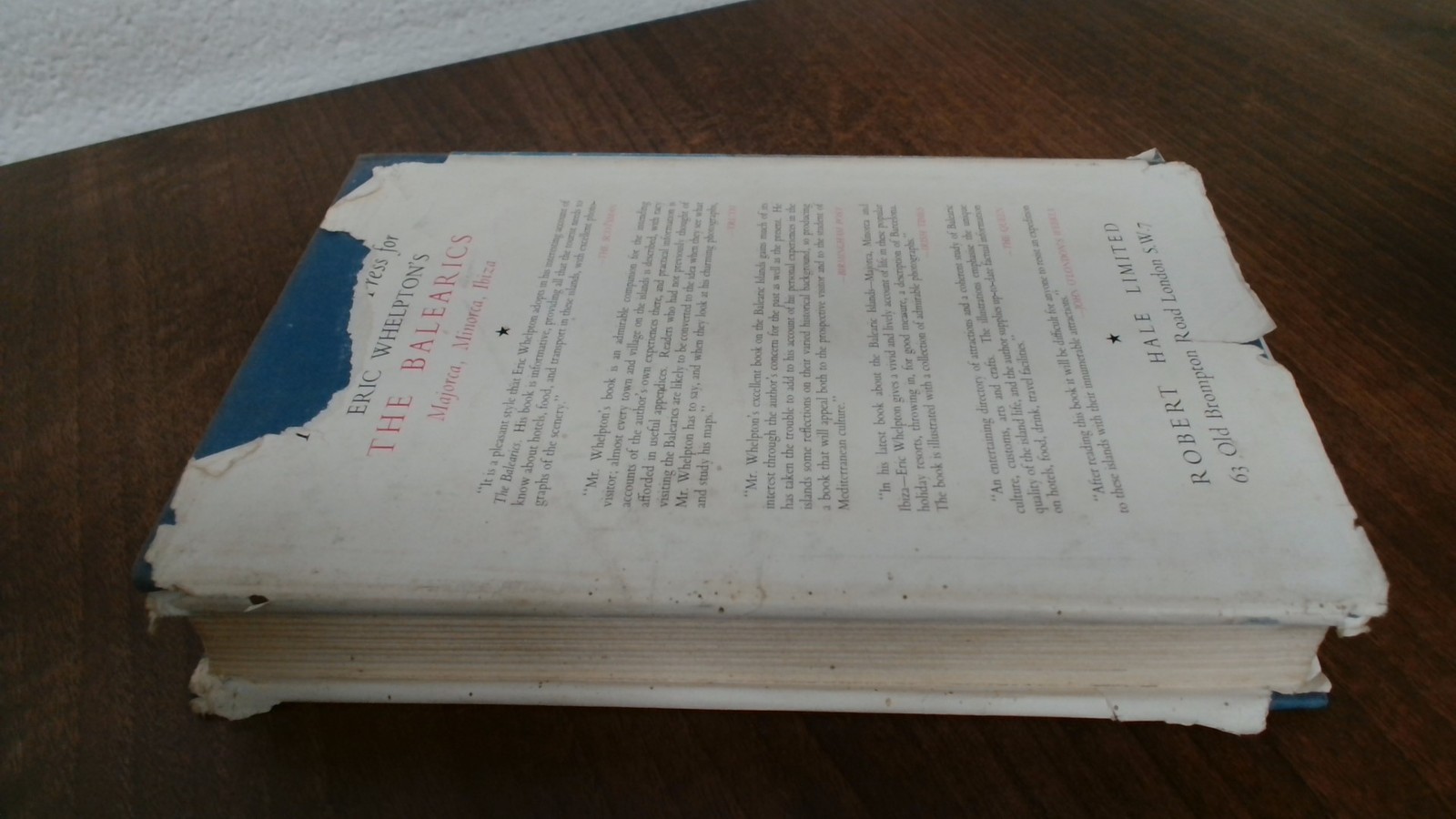 Dalmatia, Eric Whelpton, Robert Hale Limited, 1954, Hardcover
