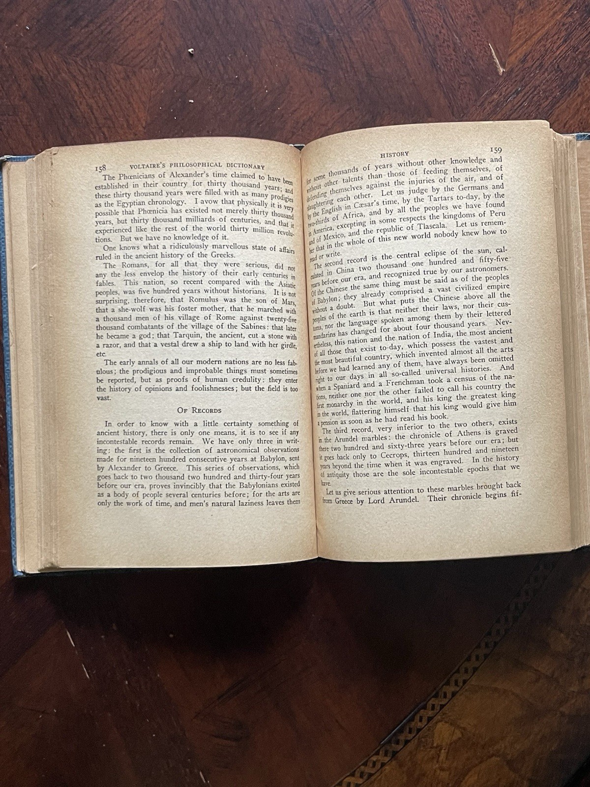 1948 Voltaire’s Philosophical Dictionary Hardcover World Publishing Co Cleveland
