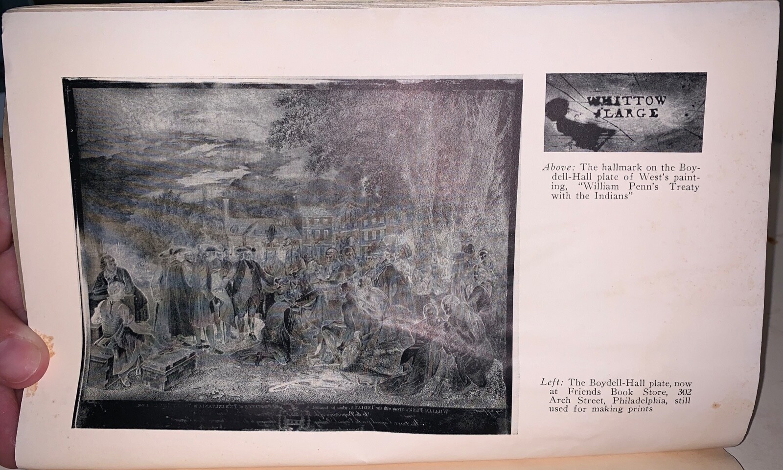 1941, SIGNED, First Ed, BENJAMIN WEST’S PAINTING, BY ELLEN STARR BRINTON, PA
