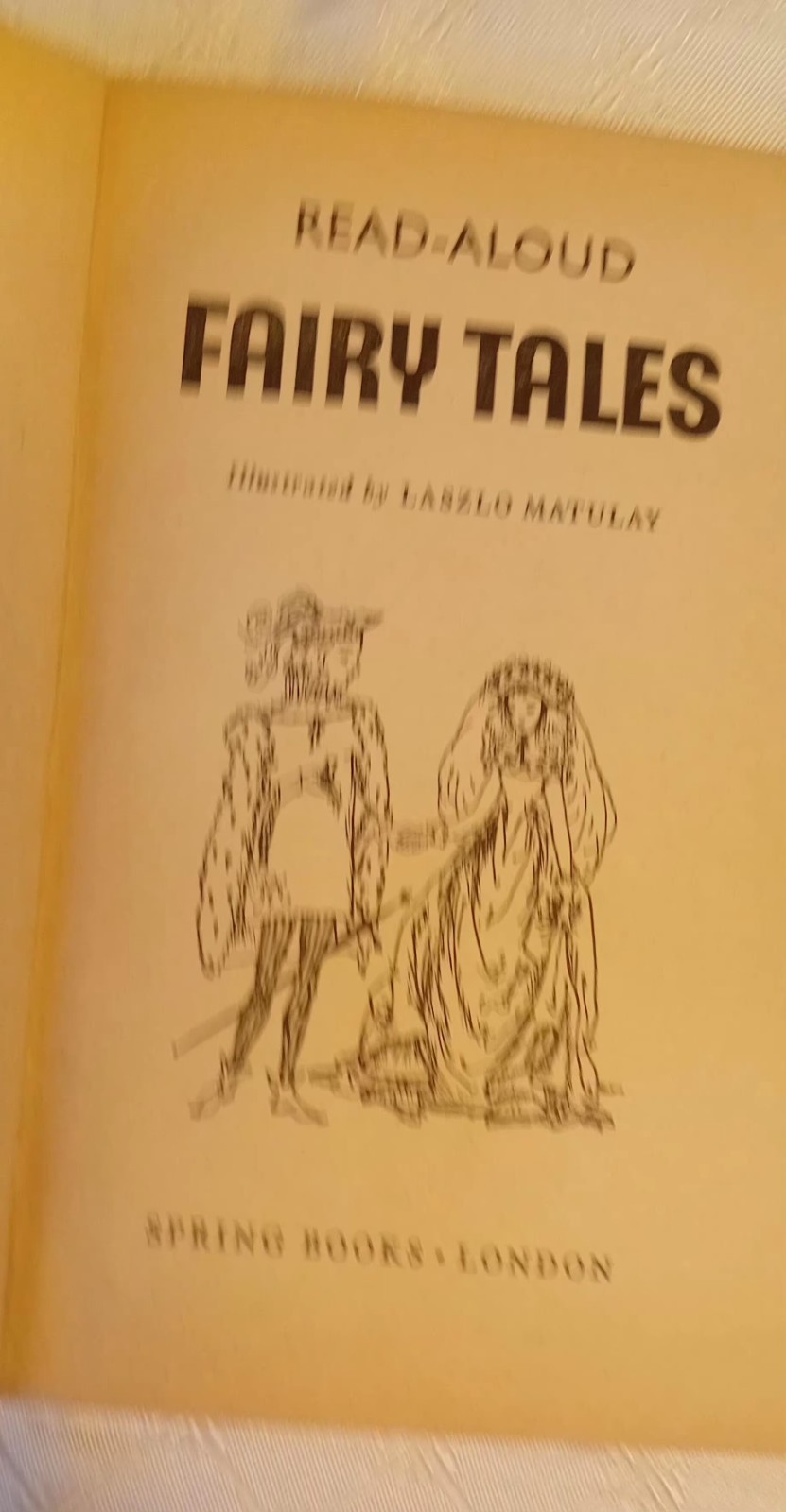 1961 HB Read Aloud Fairy Tales Spring Books