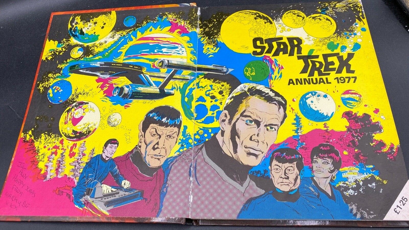 Star Trek Annual 1977 Birthday BBC Authorised Edition Vintage Trekkie Fan Gift