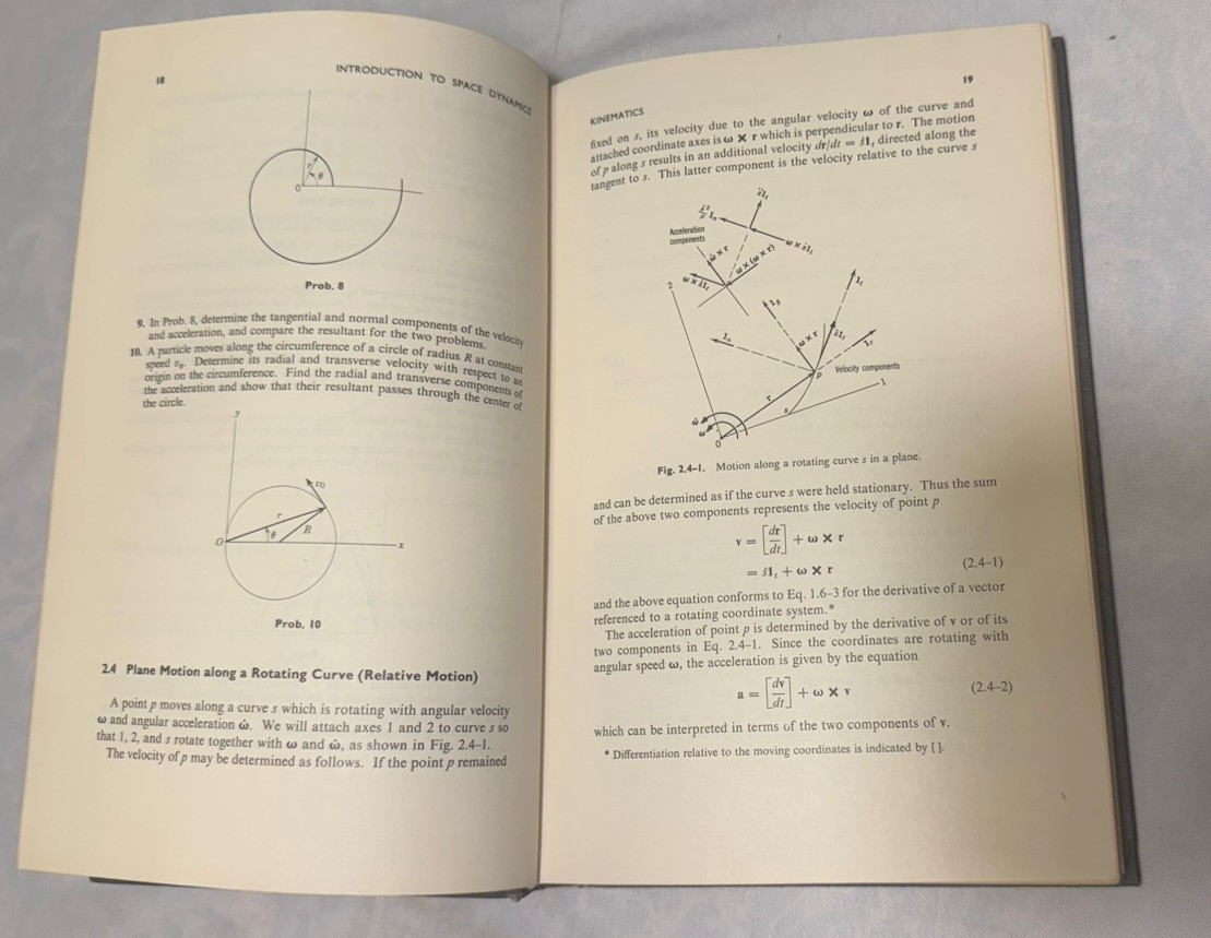 1961 Introduction to Space Dynamics *SCARCE* 1st Edition/1st – Rocket Science