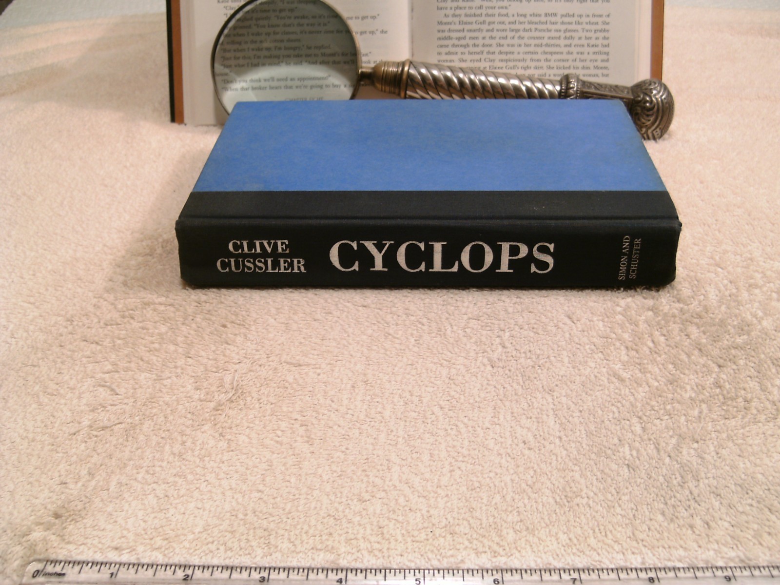 Clive Cussler *CYCLOPS* HC/DJ 1st Edition – 1st Printing