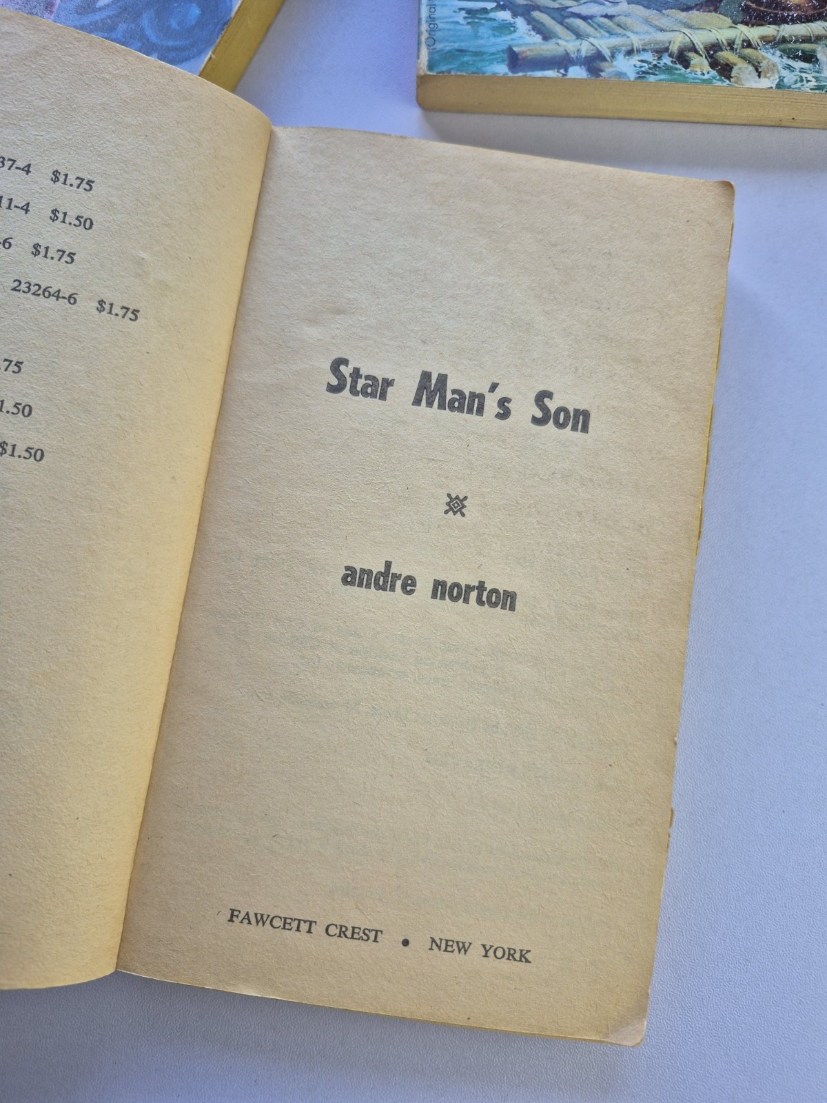 Andre Norton Star Man’s Son Dark Piper Daybreak 2250 AD Paperback Sci-Fi