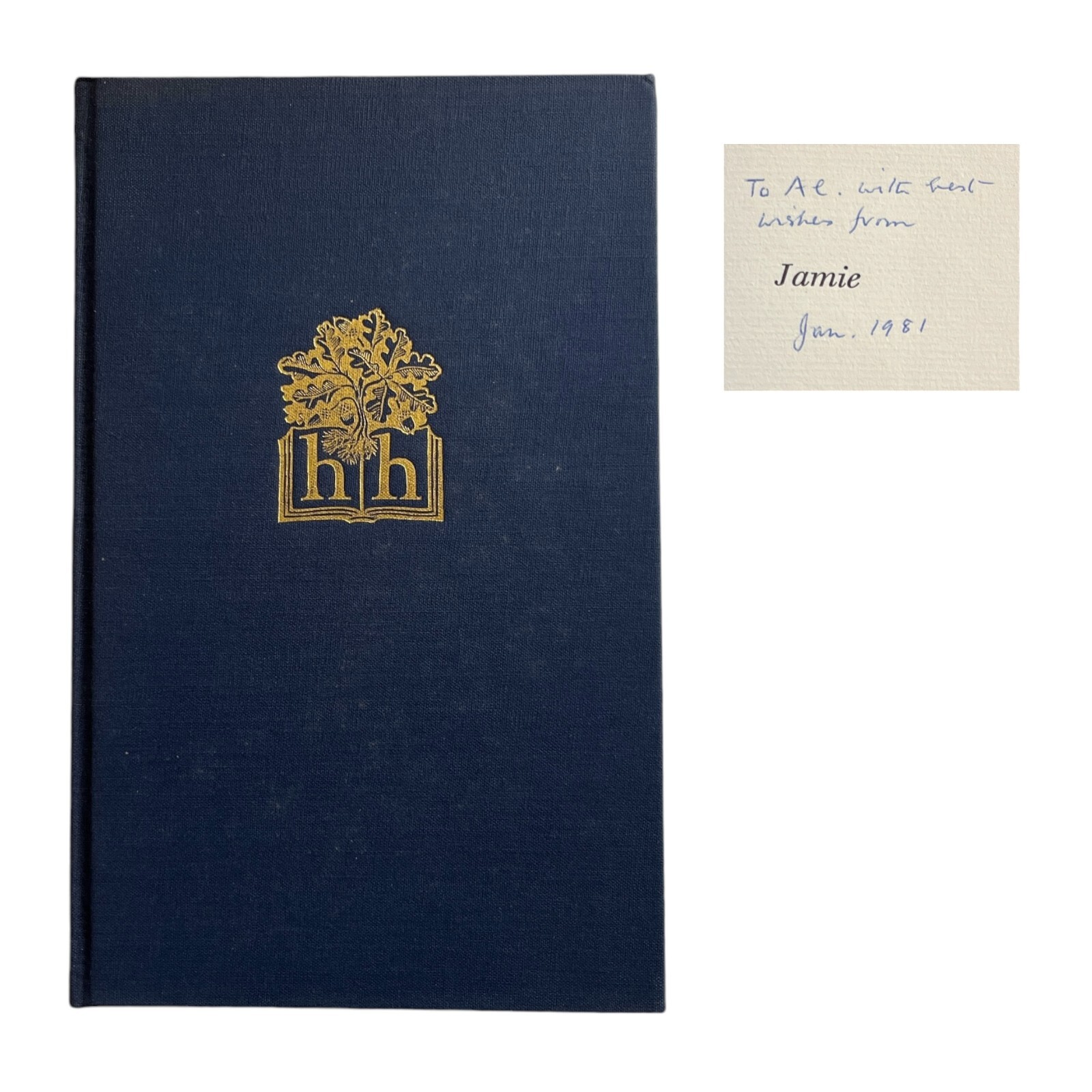 Jamie Hamish Hamilton 80th Birthday Tribute from His Friends Signed w Letter ZDK