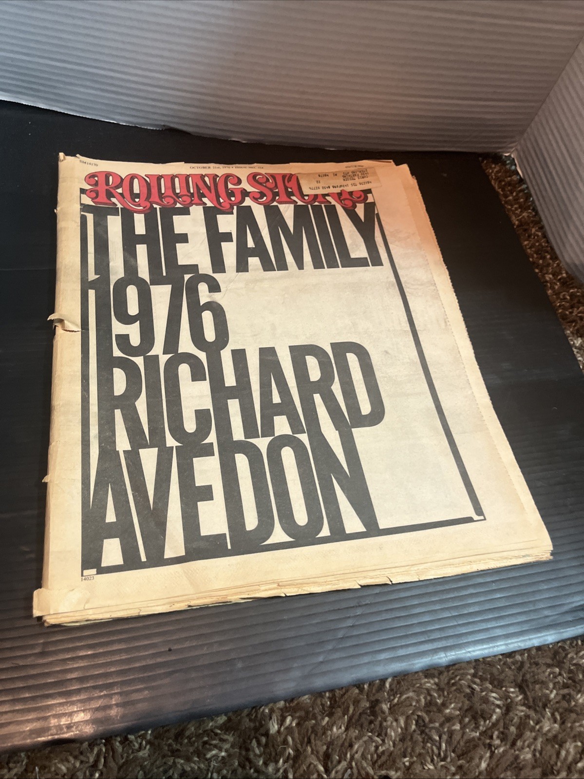 Rolling Stone Magazine #224 – Oct 21, 1976 – The Family / Richard Avedon, Who
