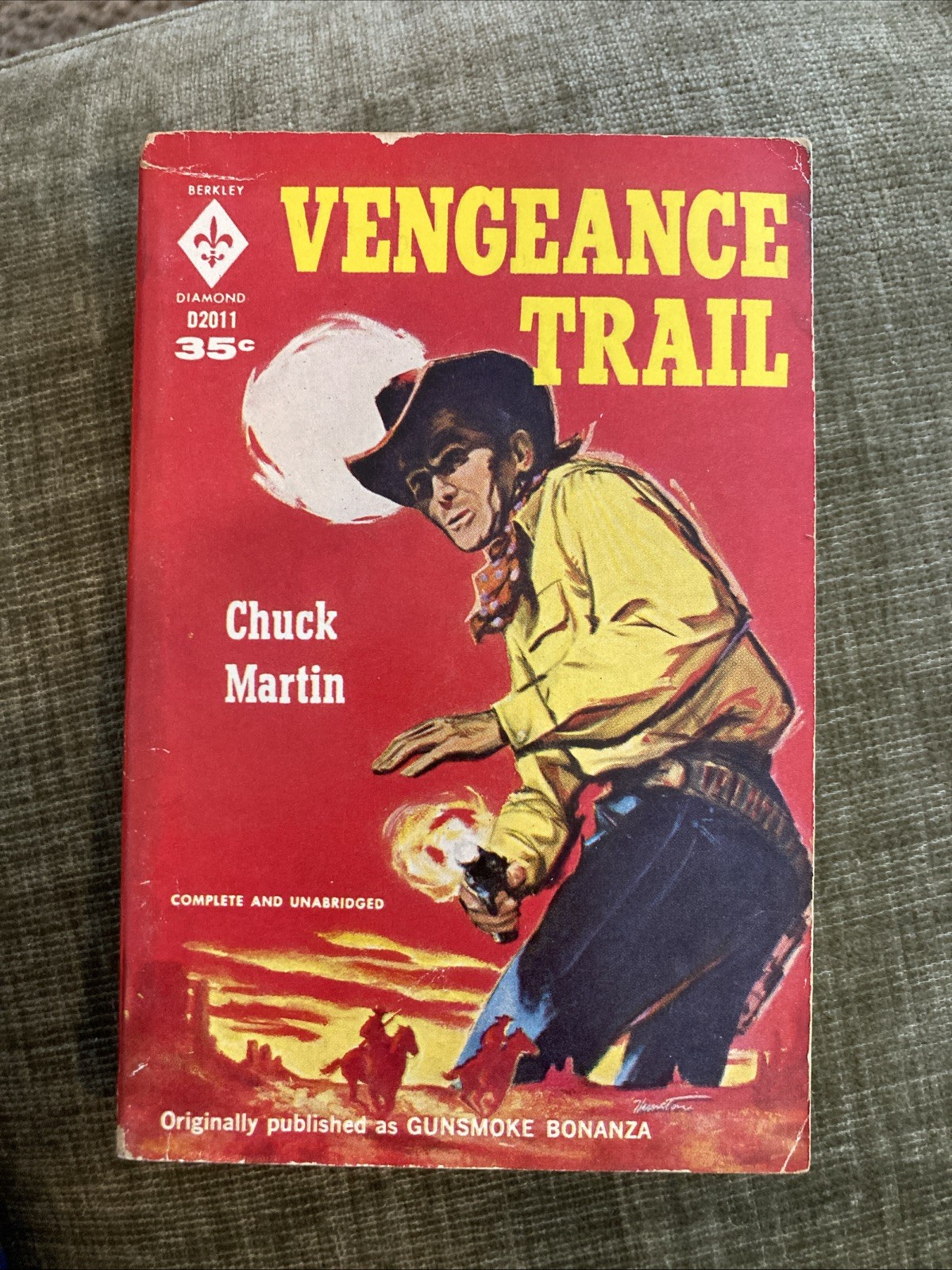 Western Vintage Pb, Vengeance Trail, Martin, Berkley Diamond D2011, 1960, G+