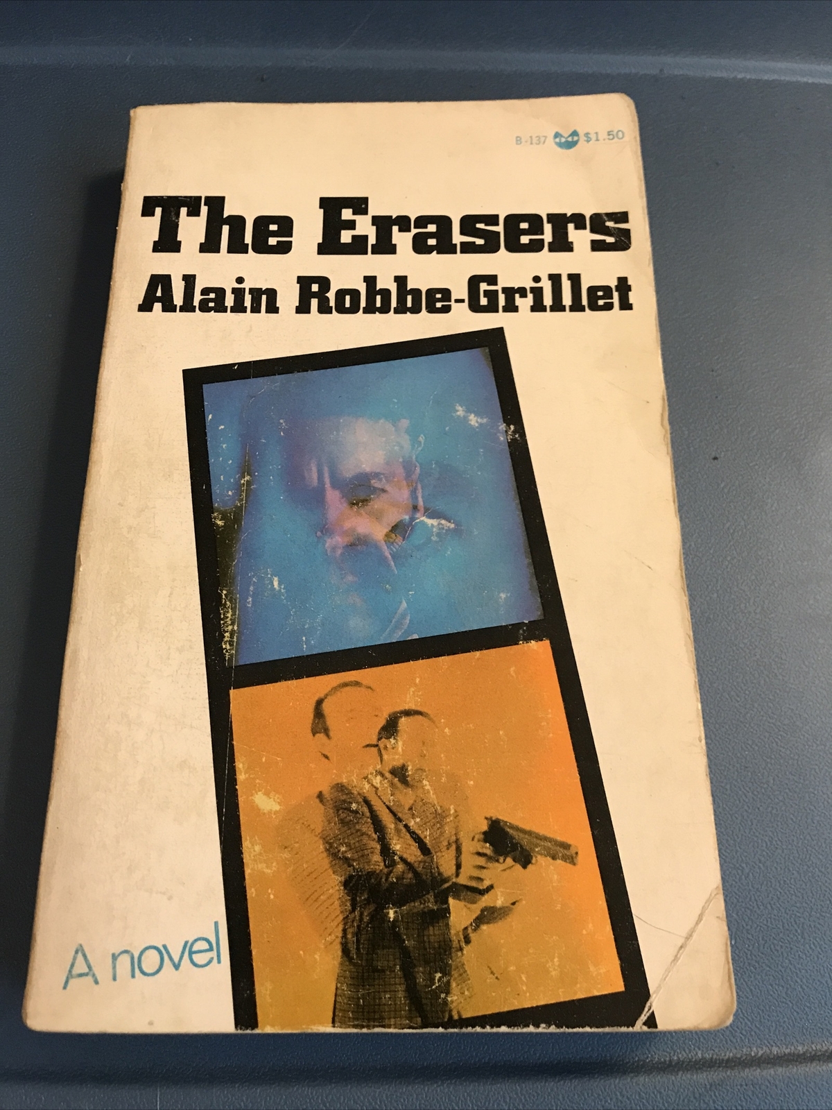 The Erasers Alain Robbe Grillet First Evergreen Black Cat Edition 1968