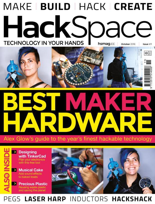 HACK SPACE MAGAZINE 55 Choice Issue Collection On USB Flash Drive