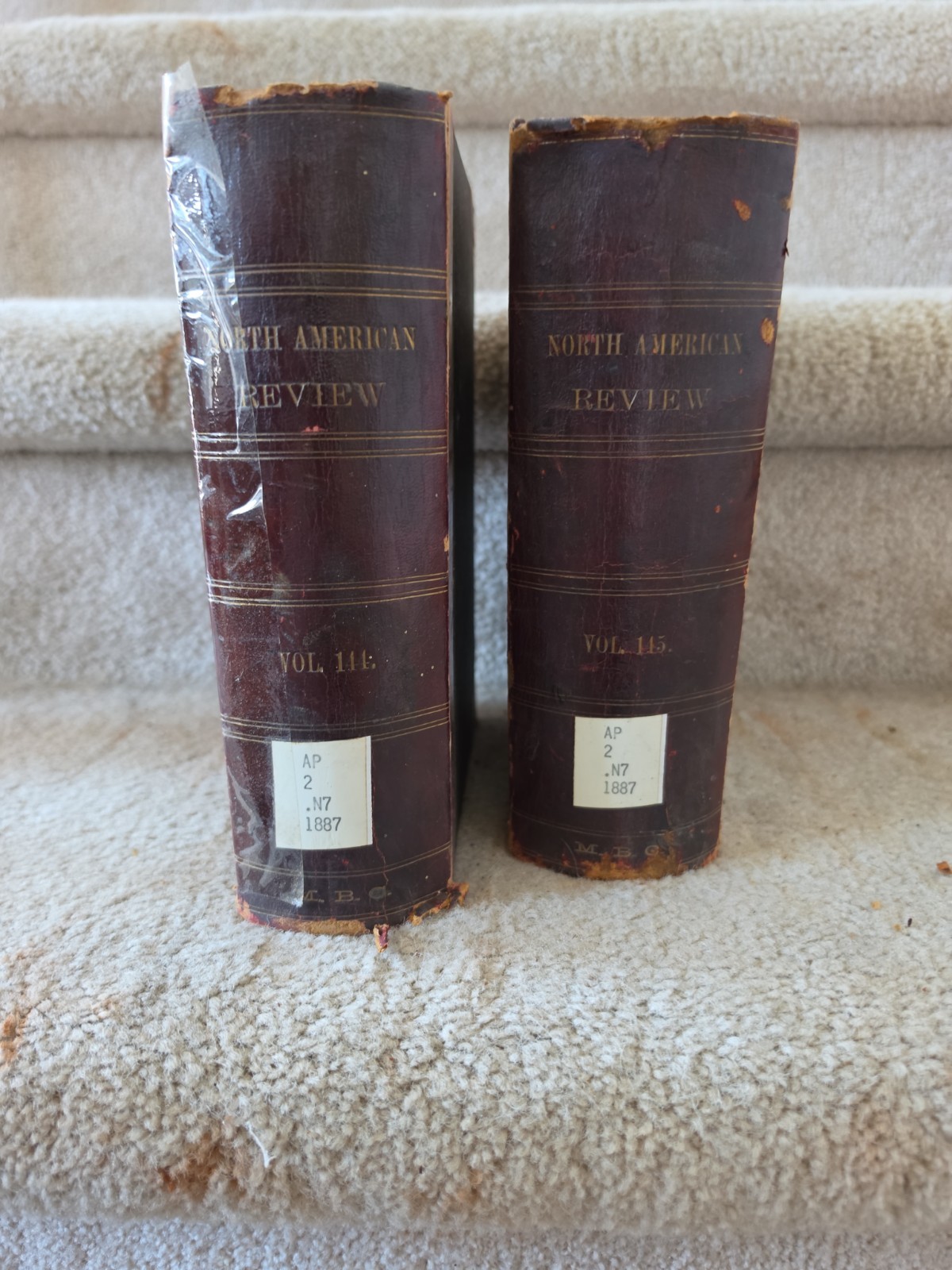 North American Review 1887 Bound Originals, Literary Magazine Vol 144 And 145