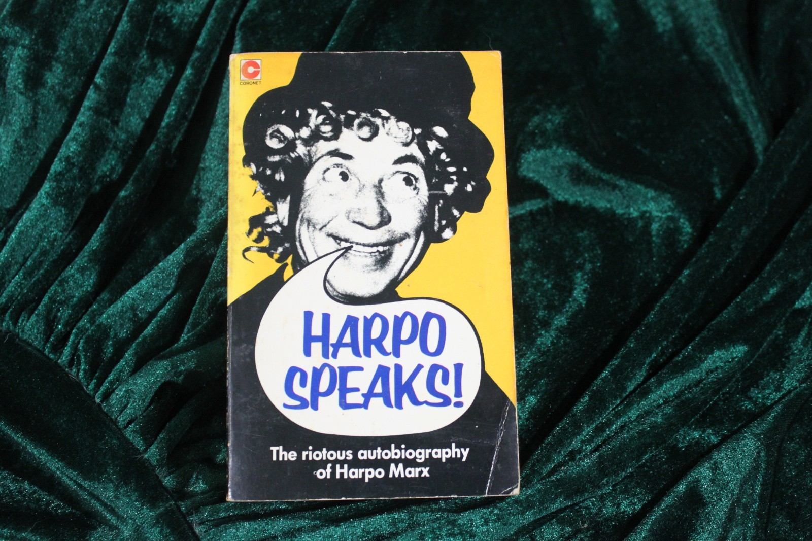 Harpo Speaks by Harpo Marx and Rowland Barber Marx Brothers Great book!!!