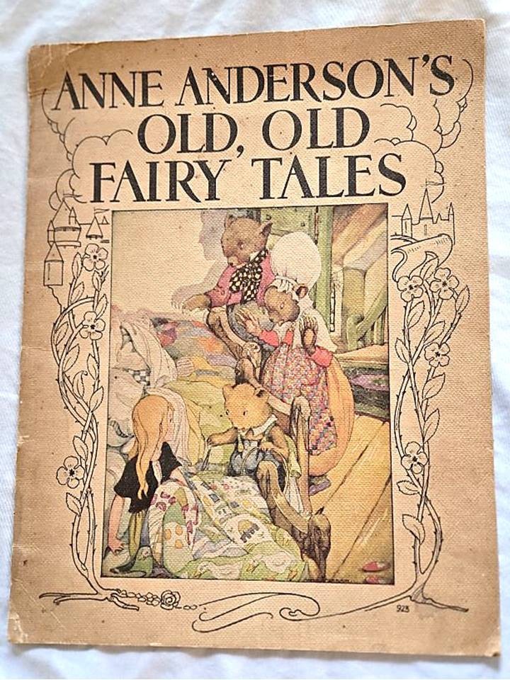 Rare Anne Anderson’s Old Old Fairy Tales 1935 soft cover illustrated