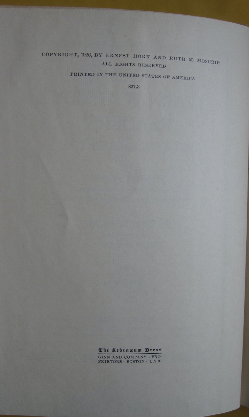 Learn to Study Readers, Book Four-Grade Five, textbook 1926